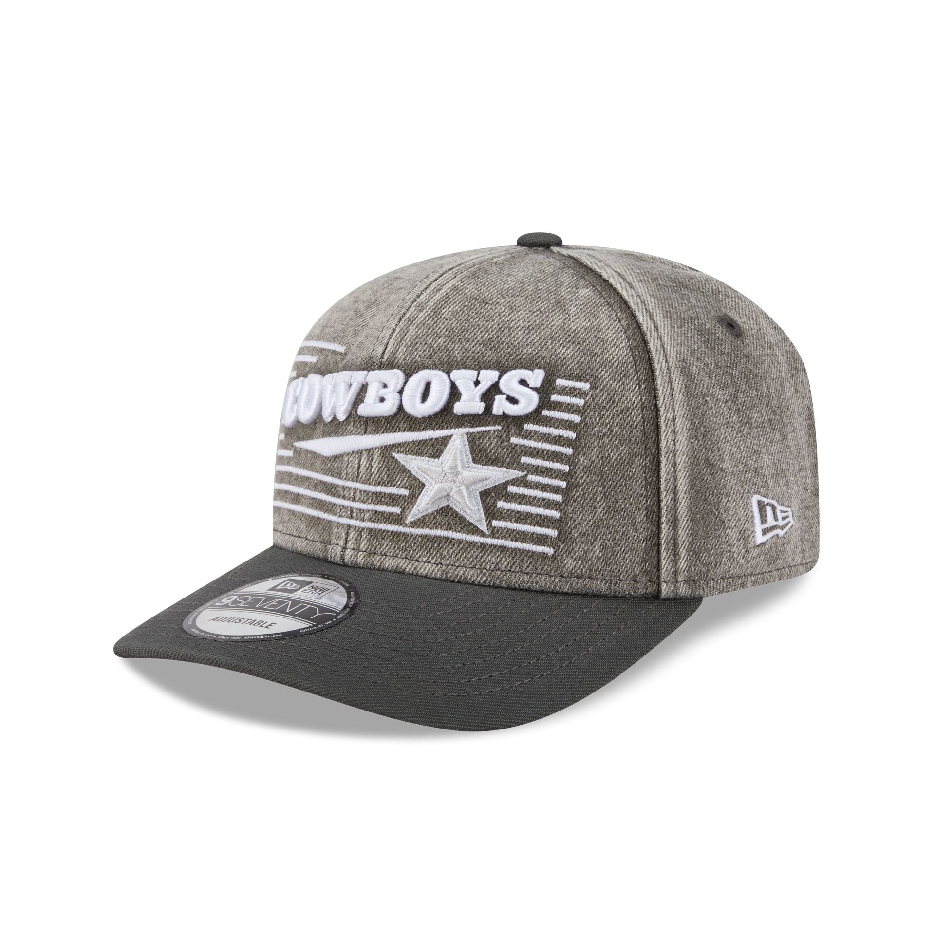 Dallas Cowboys Washed Denim 9SEVENTY Adjustable Hat