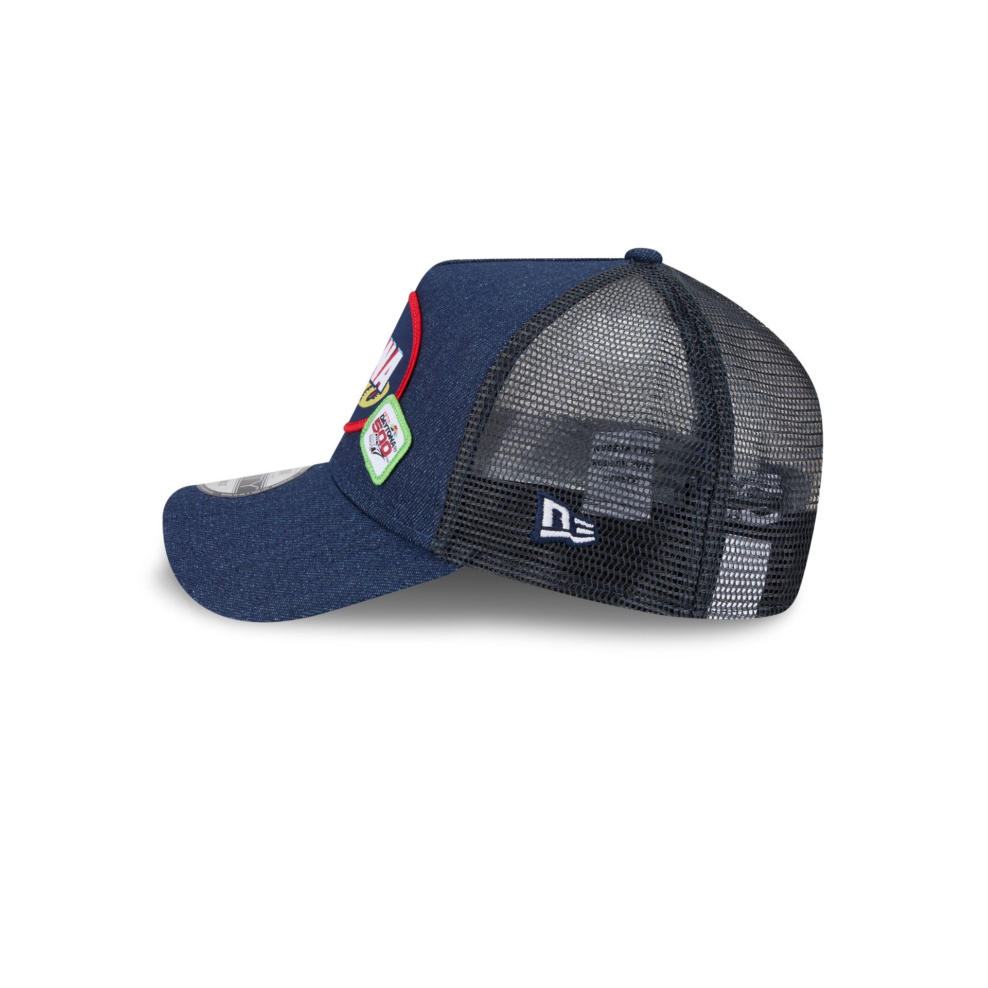 NASCAR DAYTONA 500 Denim 9FORTY A-Frame Trucker Hat