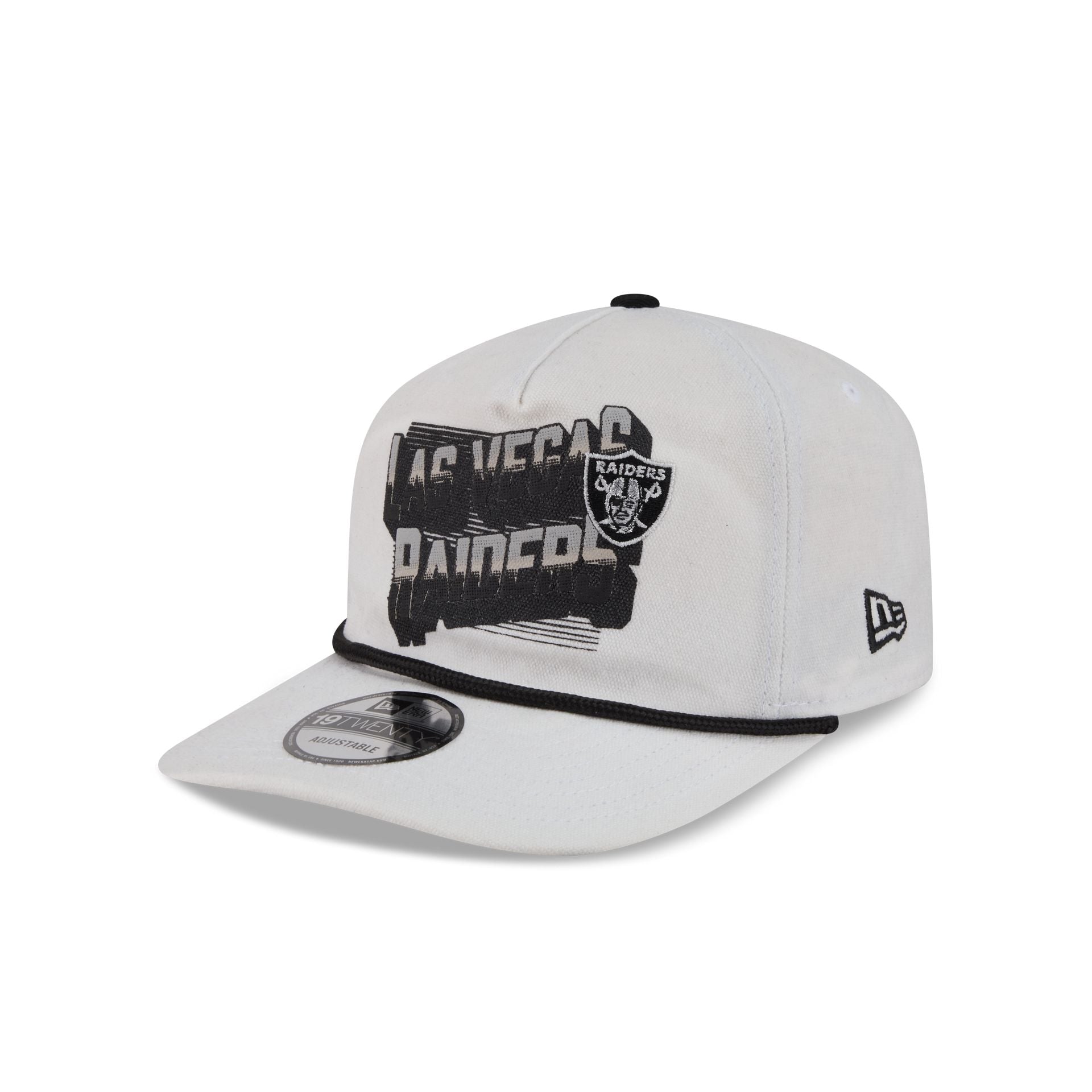 Las Vegas Raiders Duck Cloth 19TWENTY Adjustable Hat
