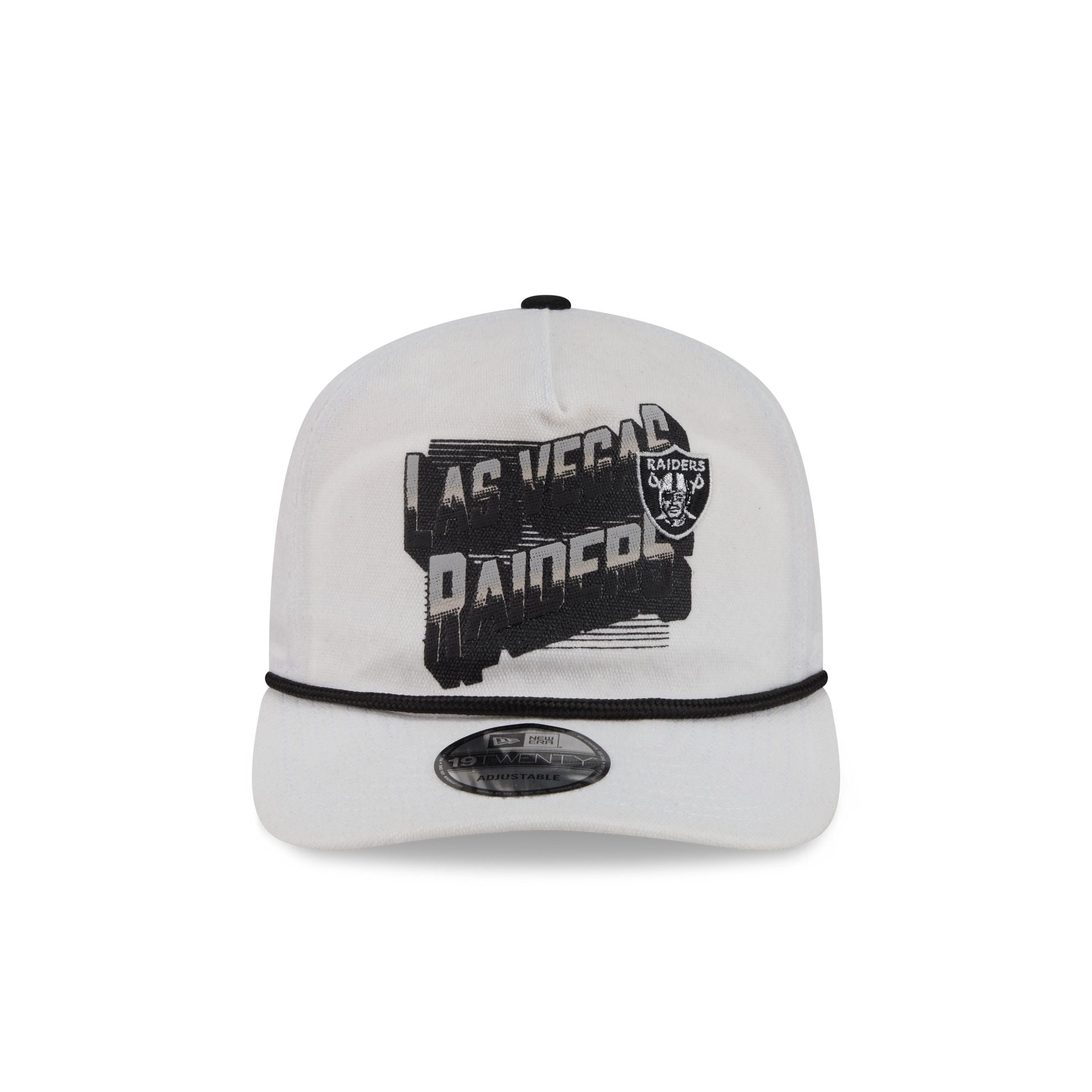 Las Vegas Raiders Duck Cloth 19TWENTY Adjustable Hat