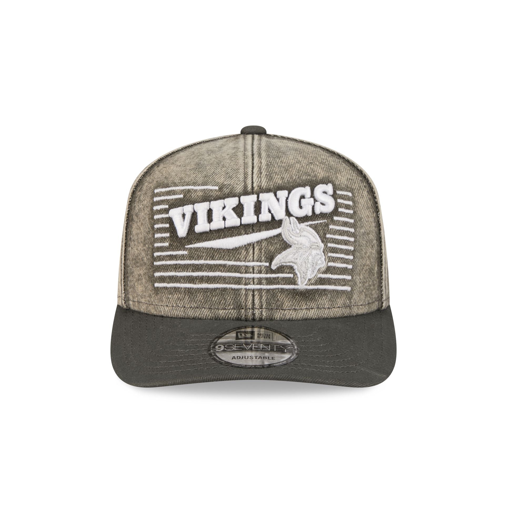 Minnesota Vikings Washed Denim 9SEVENTY Adjustable Hat