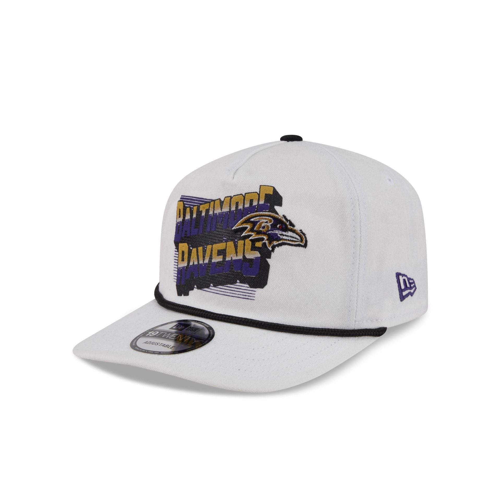 Baltimore Ravens Duck Cloth 19TWENTY Adjustable Hat