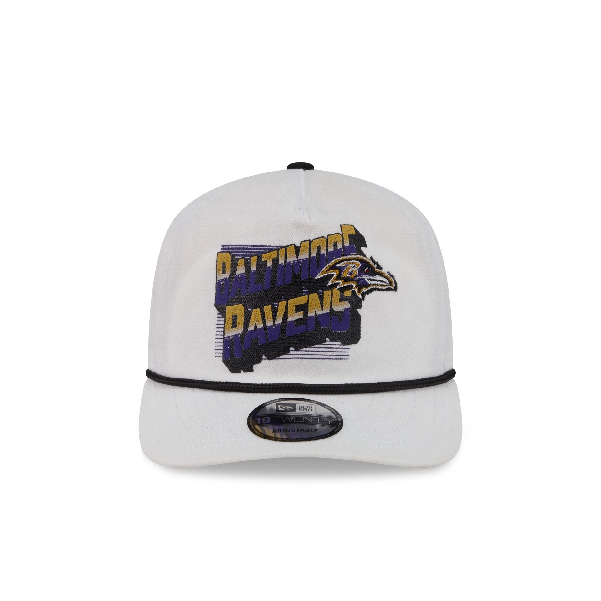 Baltimore Ravens Duck Cloth 19TWENTY Adjustable Hat