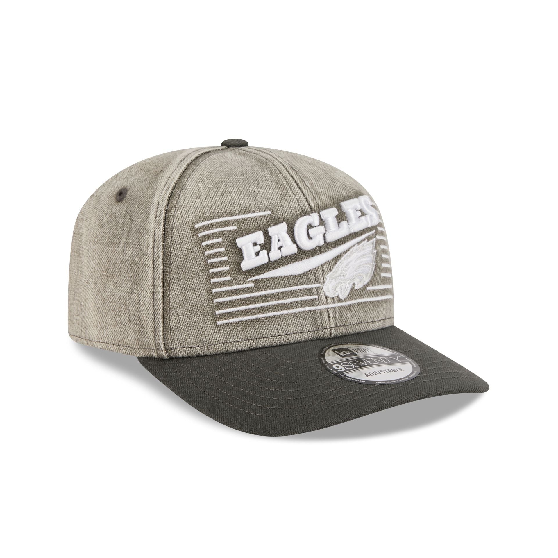 Philadelphia Eagles Washed Denim 9SEVENTY Adjustable Hat – New Era Cap