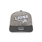 Detroit Lions Washed Denim 9SEVENTY Adjustable Hat