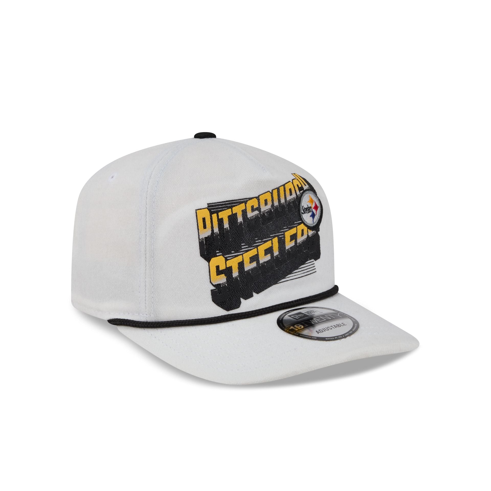 Pittsburgh Steelers Duck Cloth 19TWENTY Adjustable Hat