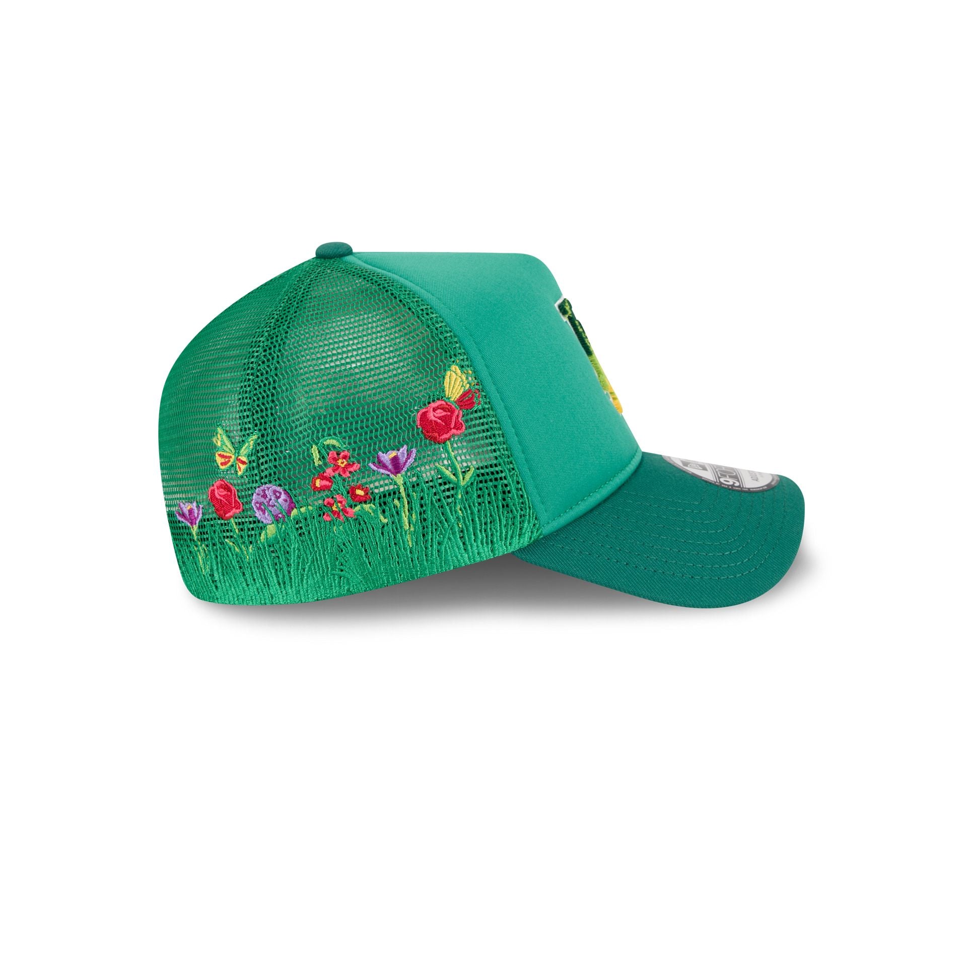 Los Angeles Dodgers Gradient Logo 9FORTY A-Frame Trucker Hat