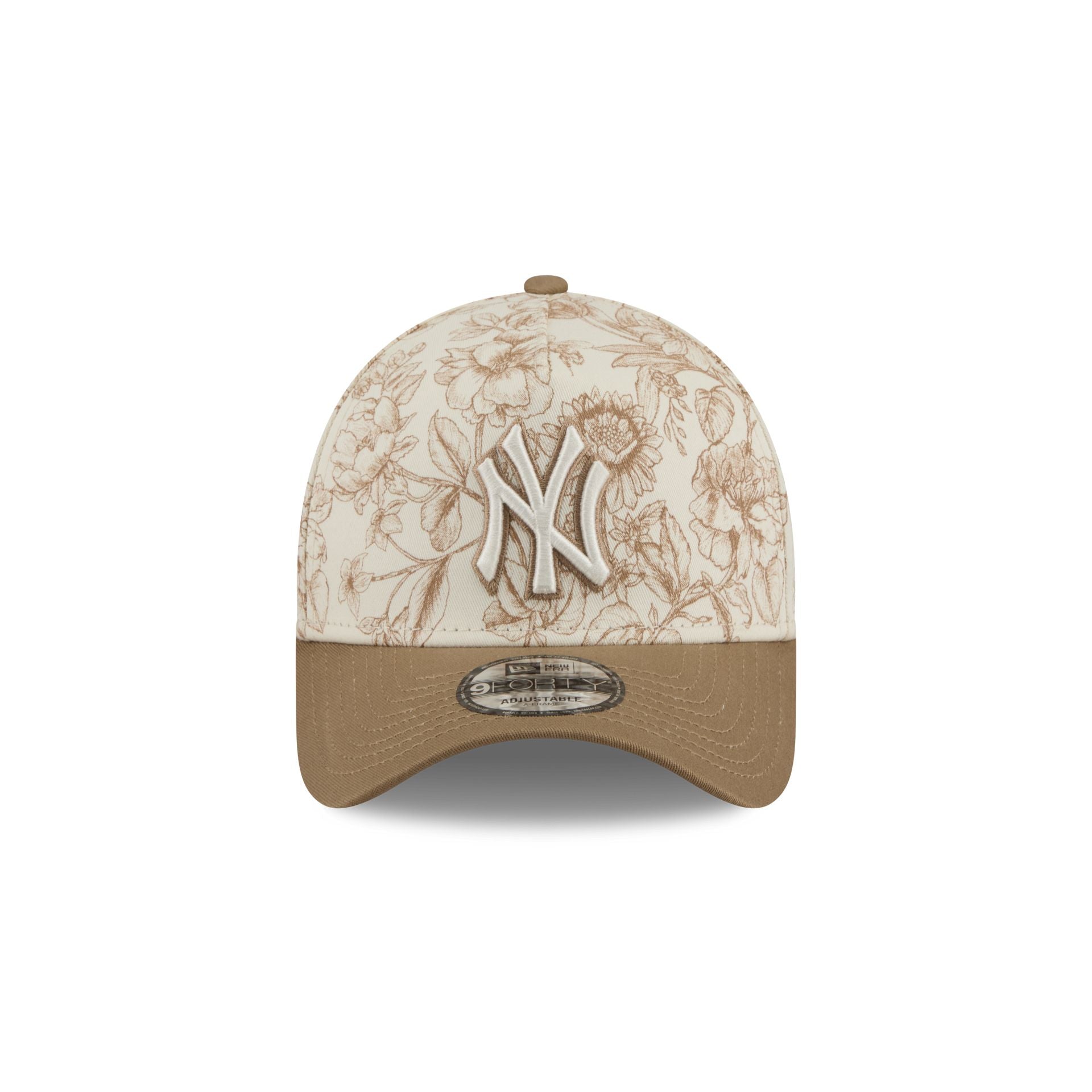 New York Yankees Spring Floral 9FORTY A-Frame Snapback Hat – New