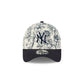 New York Yankees Spring Floral Navy 9FORTY A-Frame Snapback Hat