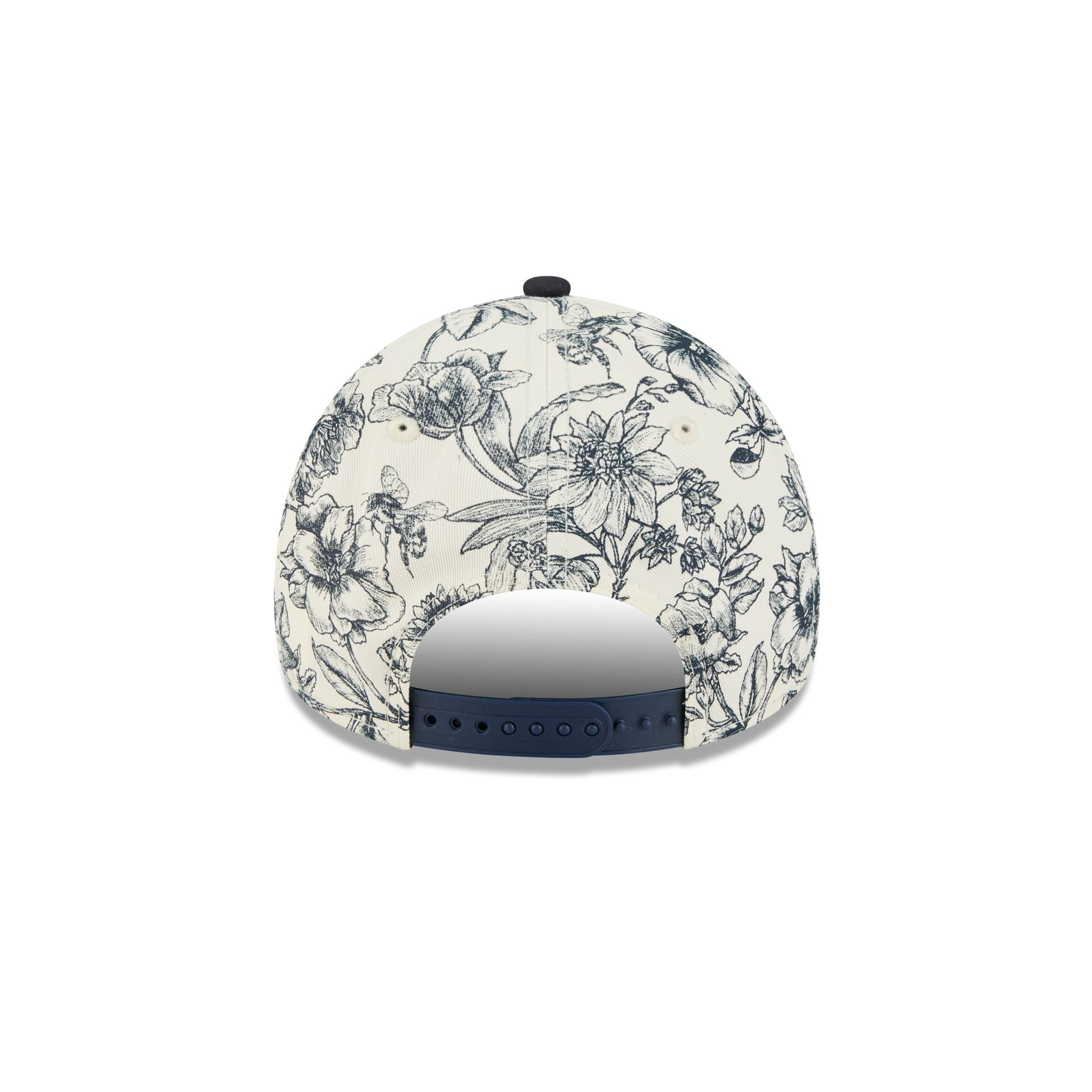 New York Yankees Spring Floral Navy 9FORTY A-Frame Snapback Hat