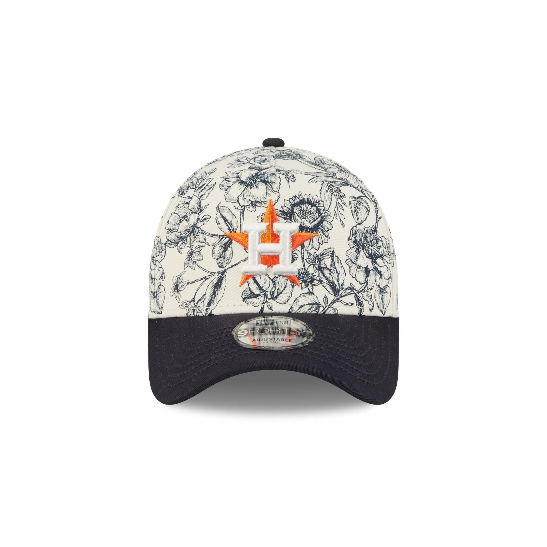 Houston Astros Spring Floral Navy 9FORTY A-Frame Snapback Hat