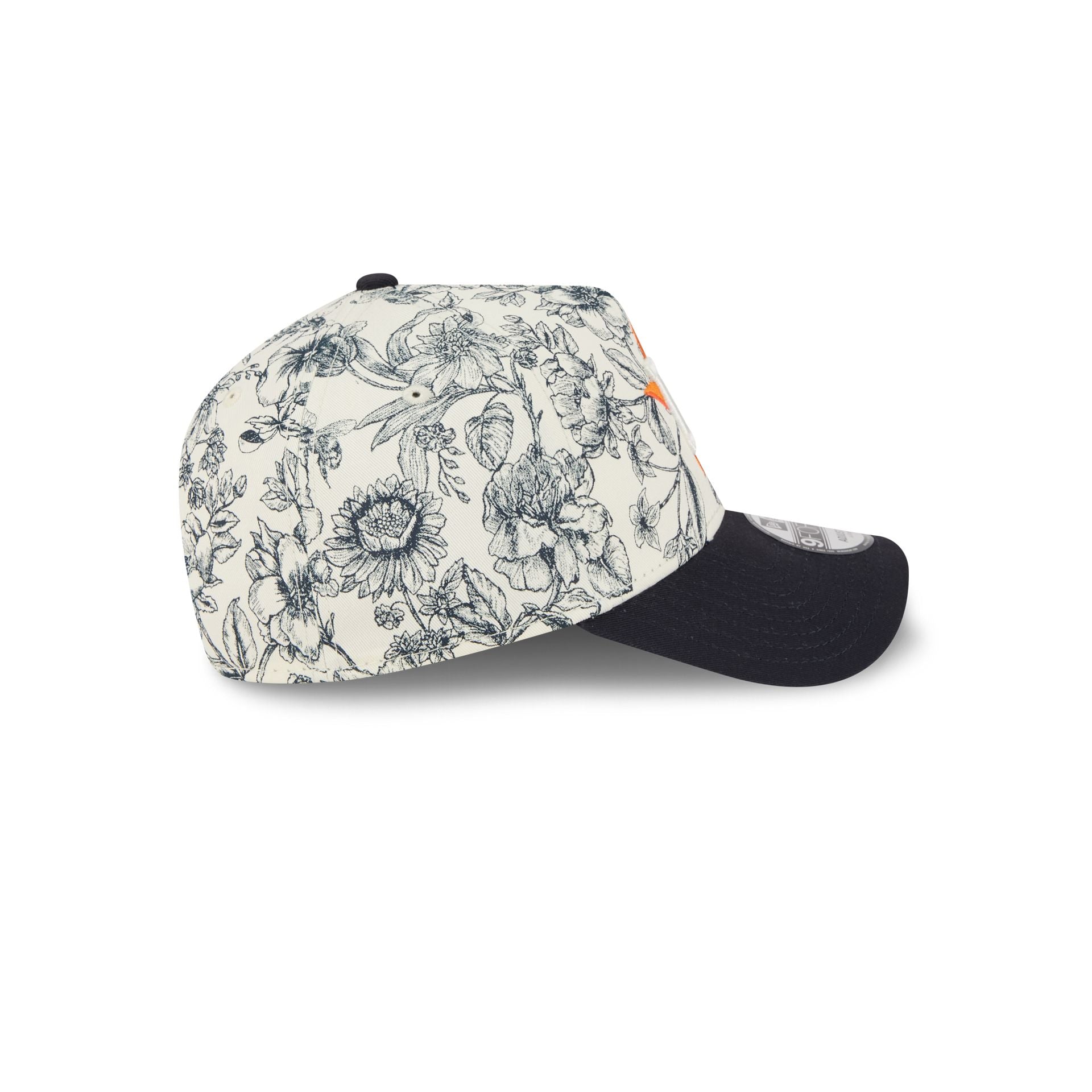 Houston Astros Spring Floral Navy 9FORTY A-Frame Snapback Hat