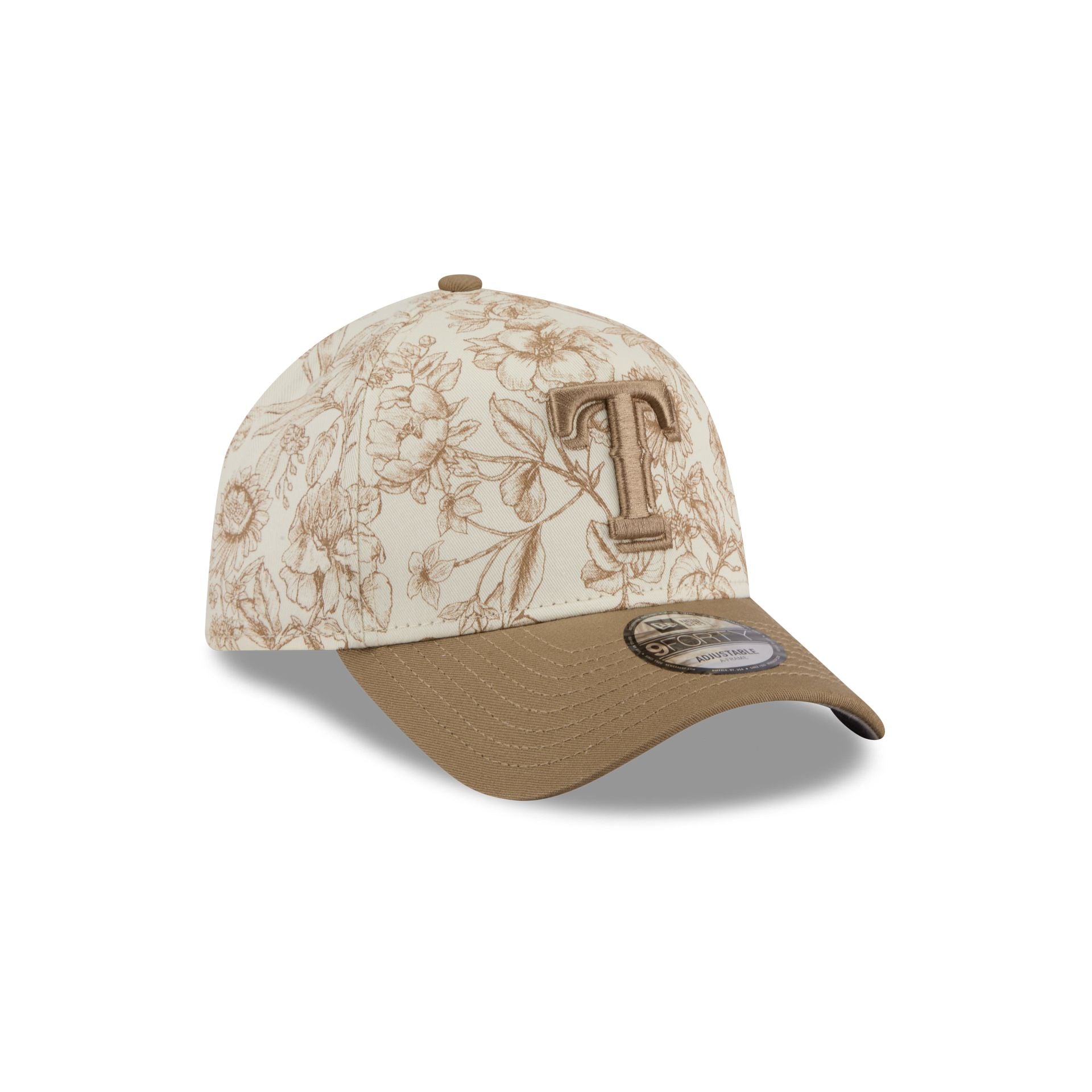 Texas Rangers Spring Floral 9FORTY A-Frame Snapback Hat