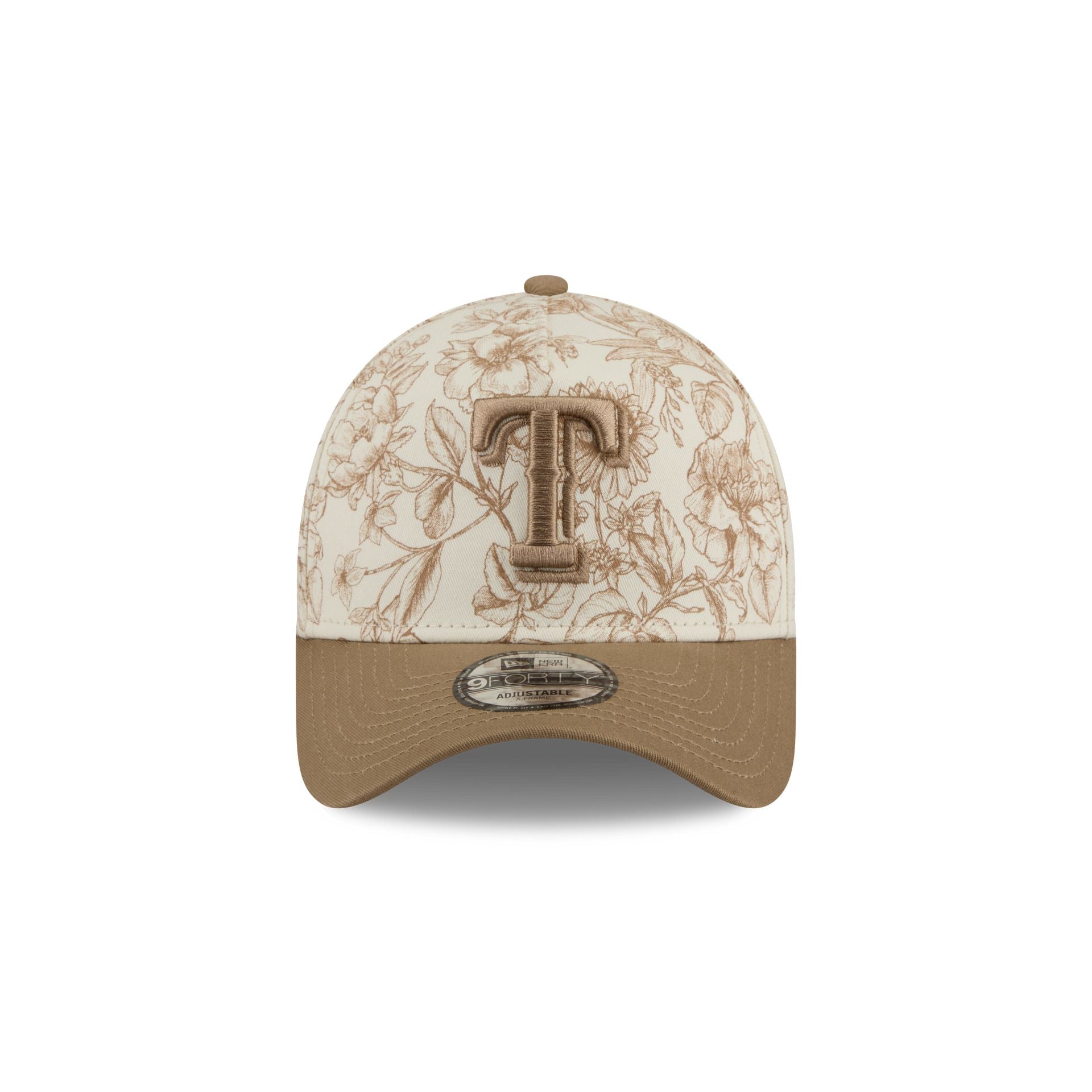 Texas Rangers Spring Floral 9FORTY A-Frame Snapback Hat