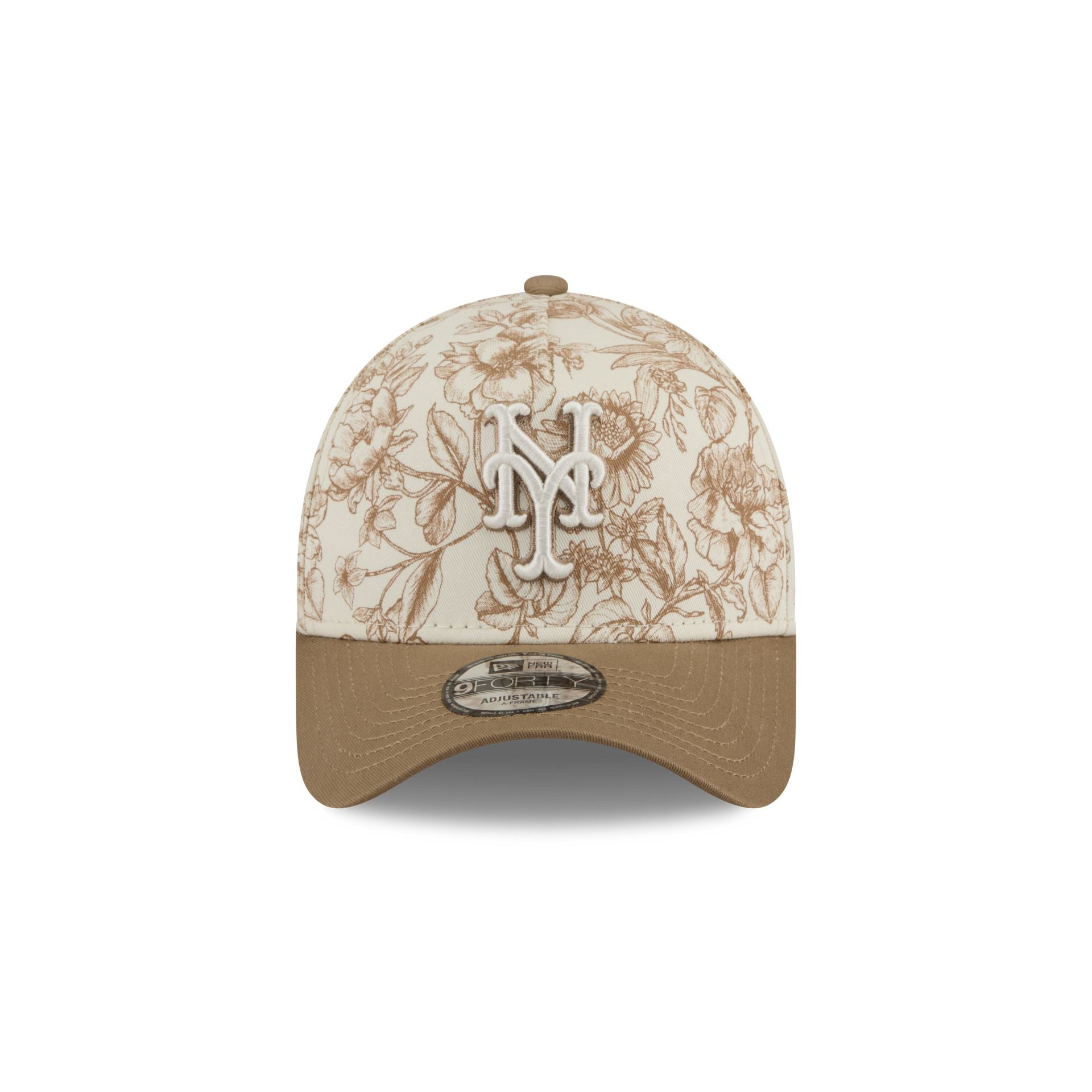 New York Mets Spring Floral 9FORTY A-Frame Snapback Hat
