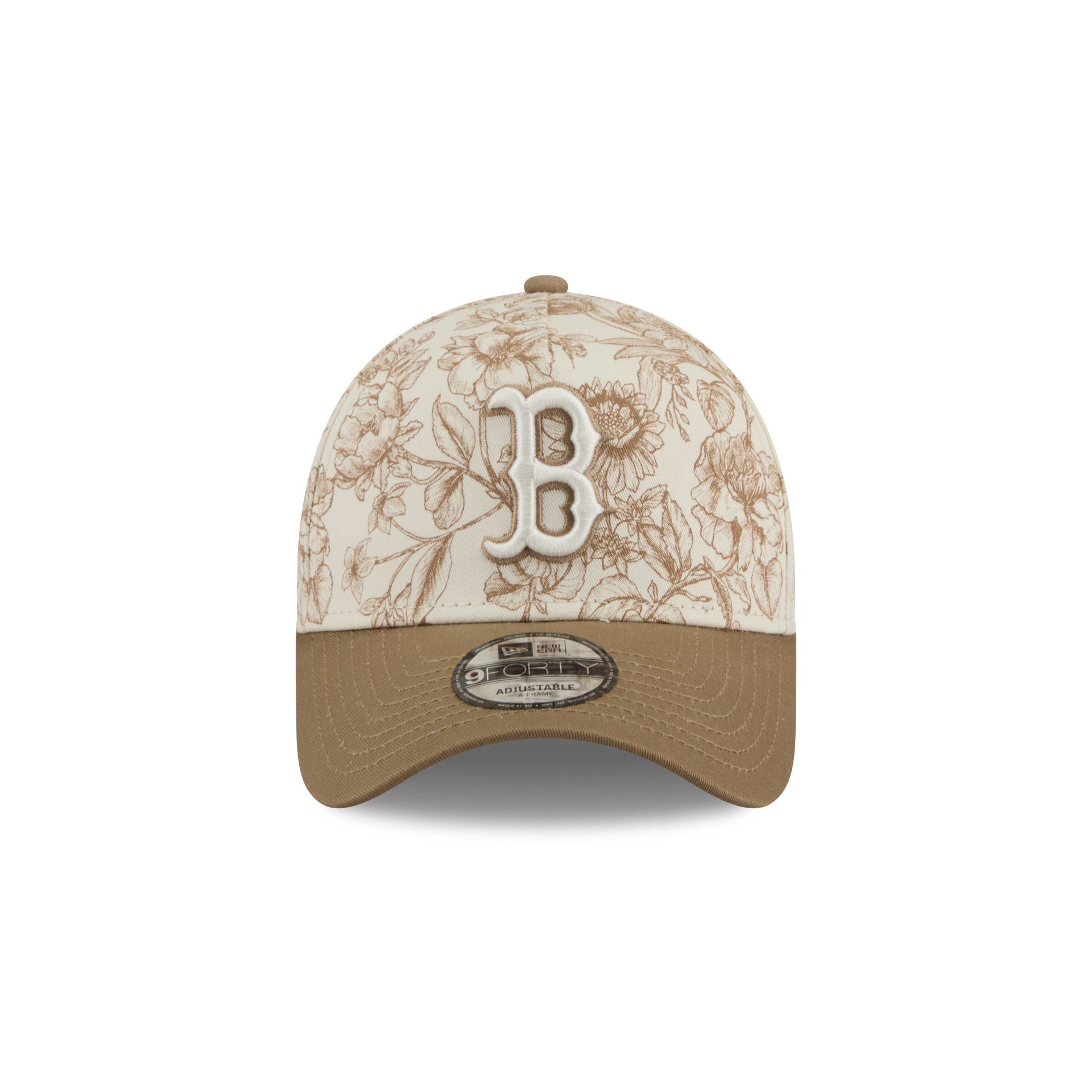 Boston Red Sox Spring Floral 9FORTY A-Frame Snapback Hat