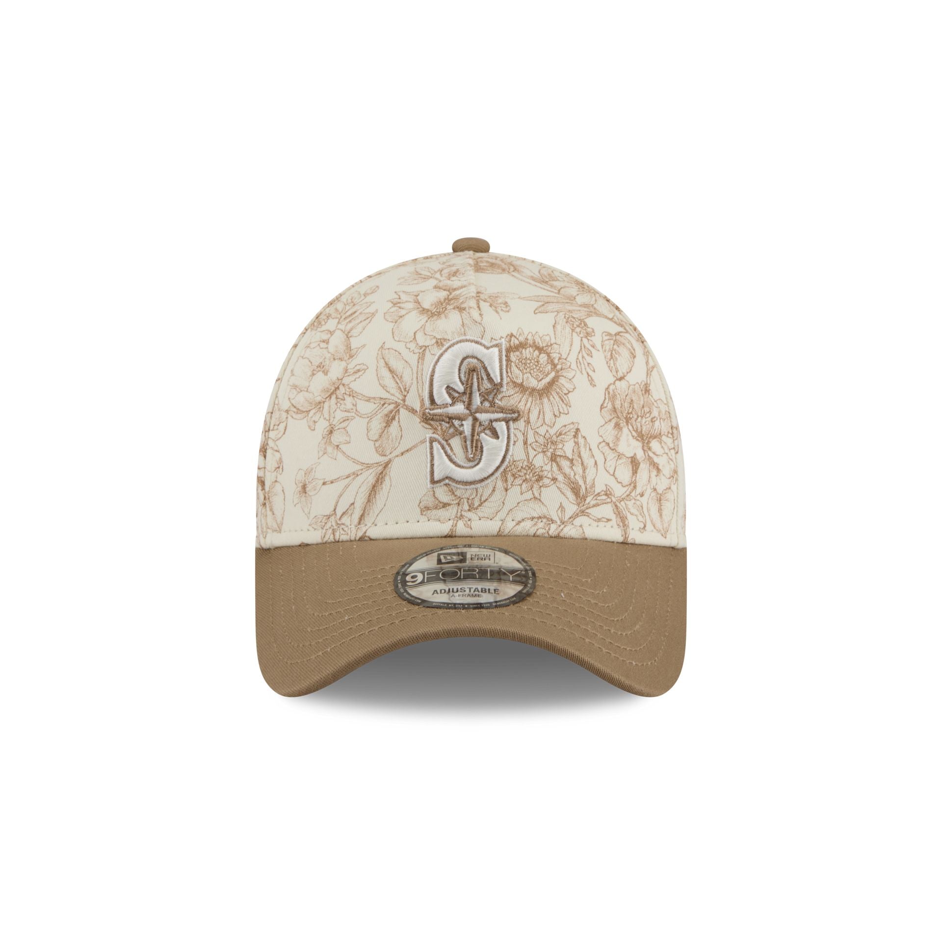 Seattle Mariners Spring Floral 9FORTY A-Frame Snapback Hat