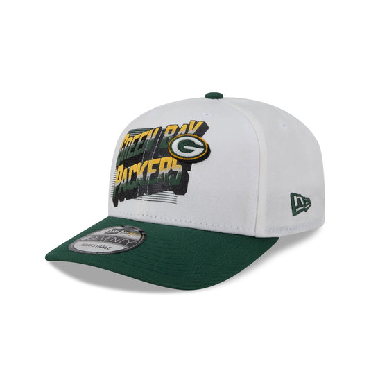 Green Bay Packers Duck Cloth 9SEVENTY Adjustable Hat - New Era Cap
