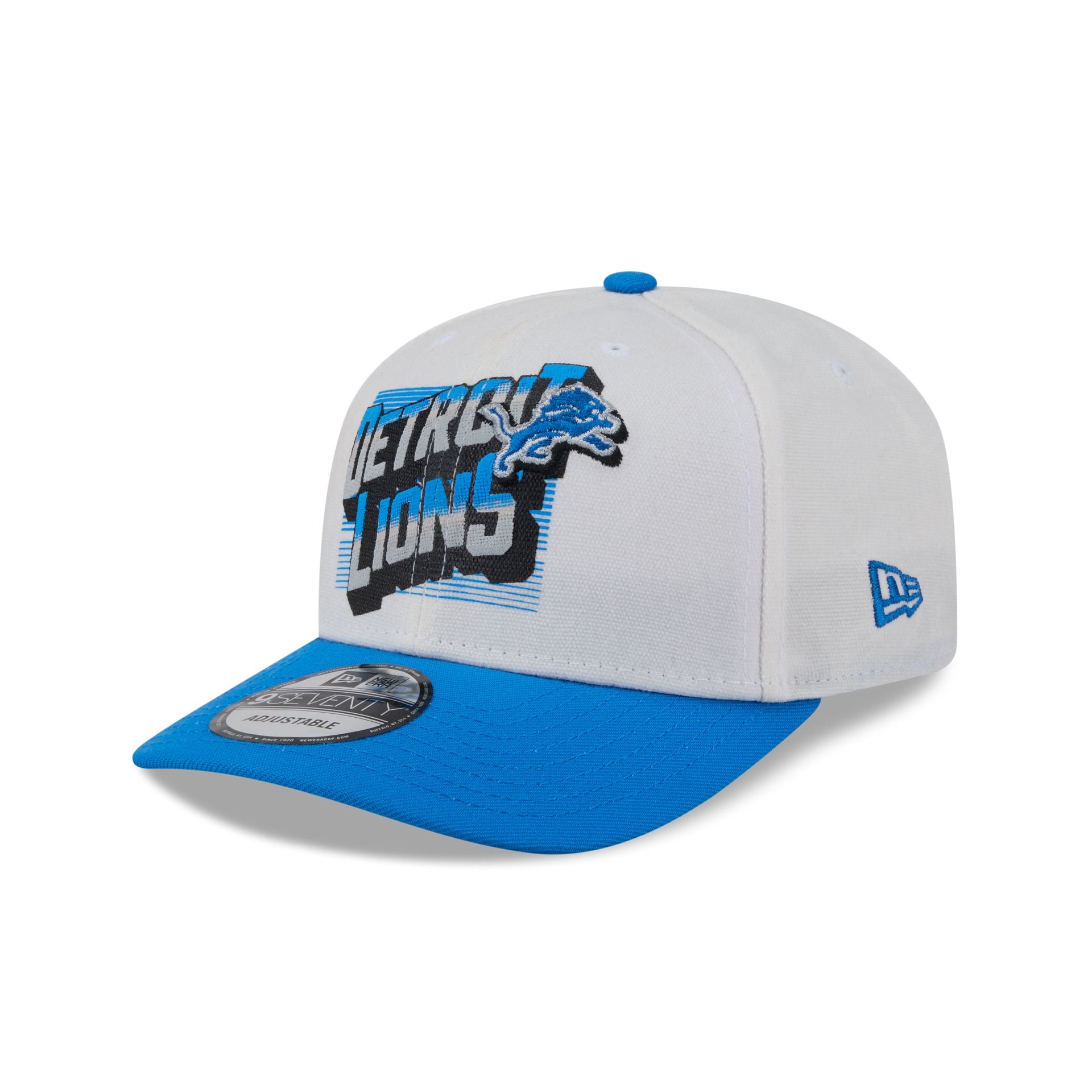 Detroit Lions Duck Cloth 9SEVENTY Adjustable Hat
