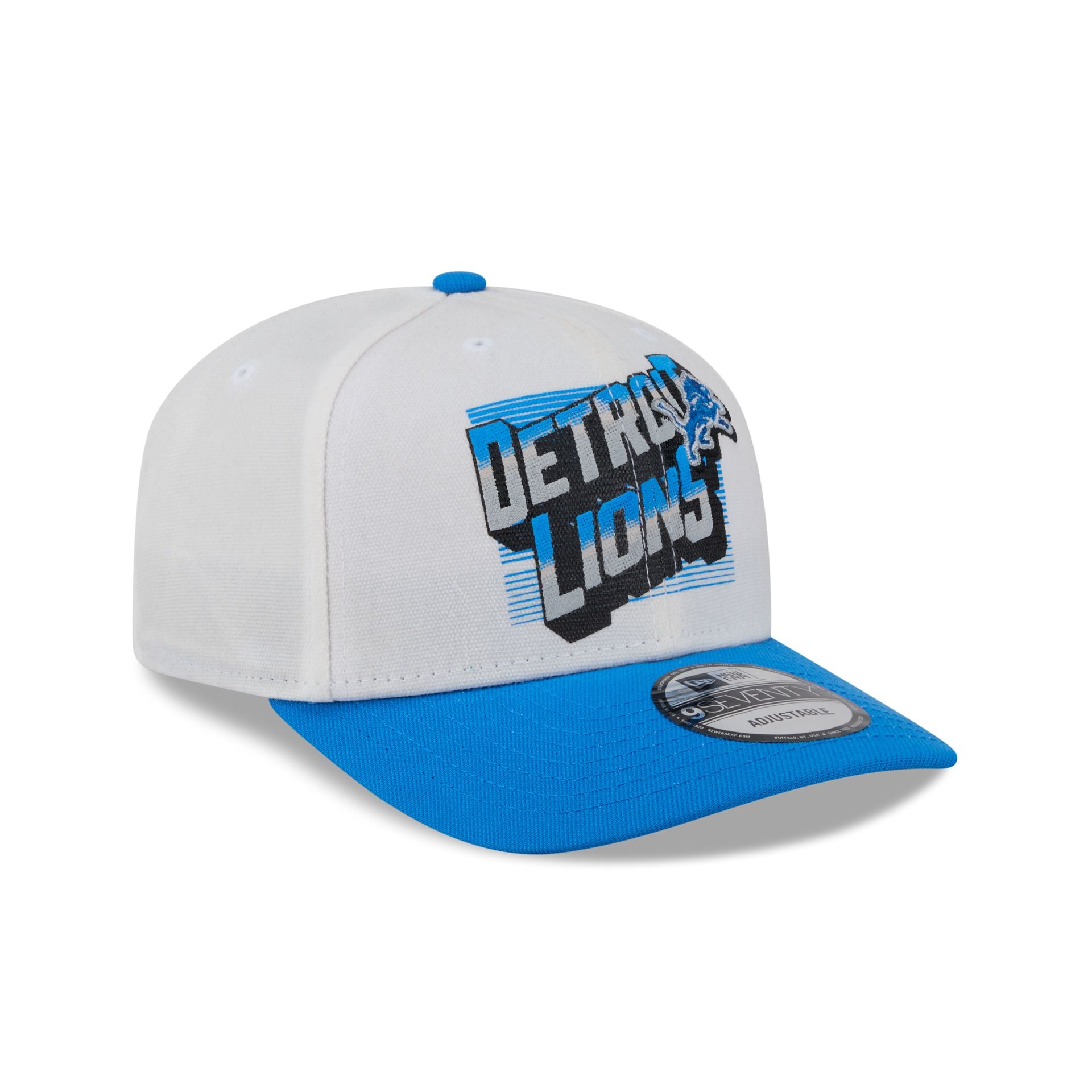 Detroit Lions Duck Cloth 9SEVENTY Adjustable Hat