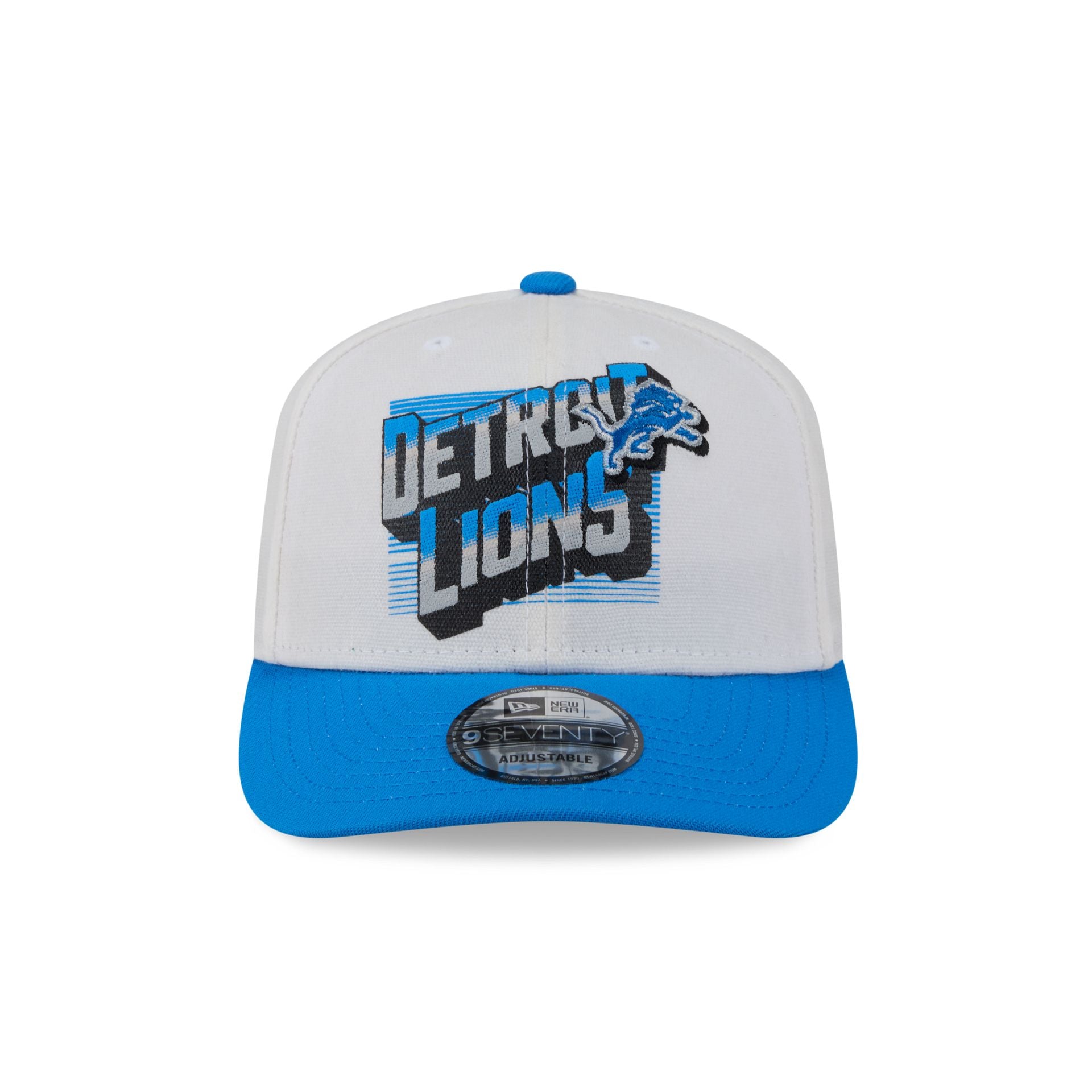 Detroit Lions Duck Cloth 9SEVENTY Adjustable Hat