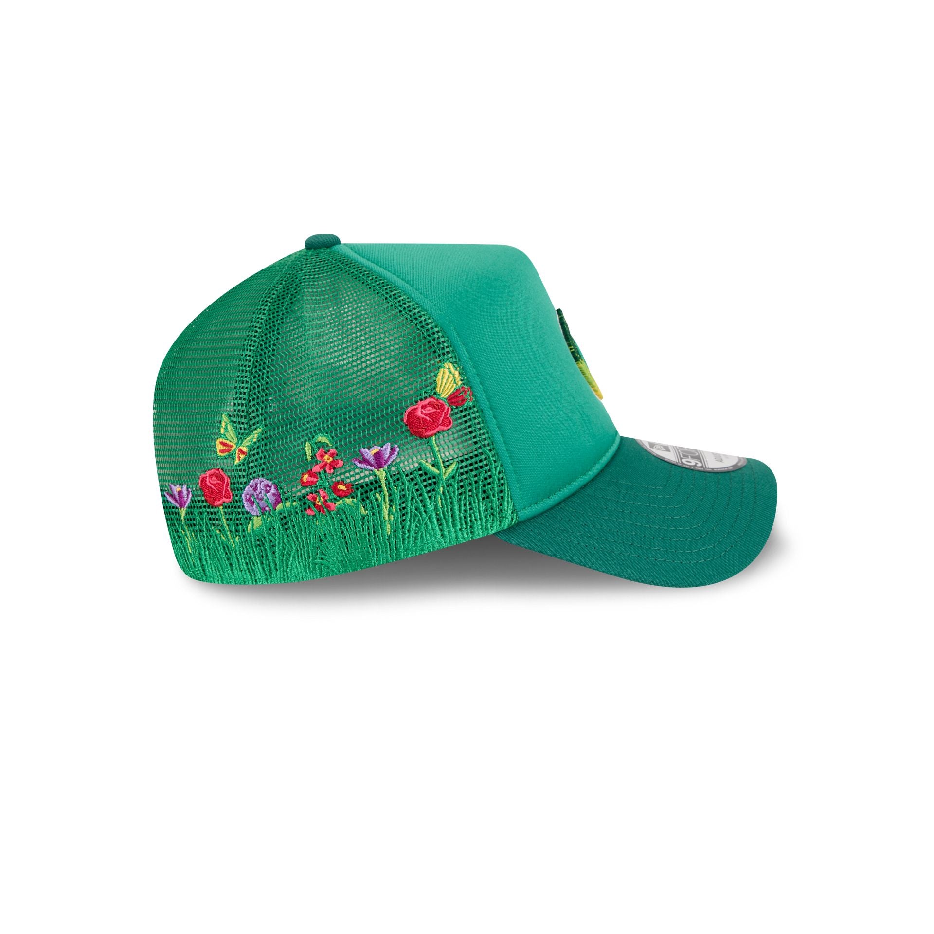 Chicago Cubs Gradient Logo 9FORTY A-Frame Trucker Hat