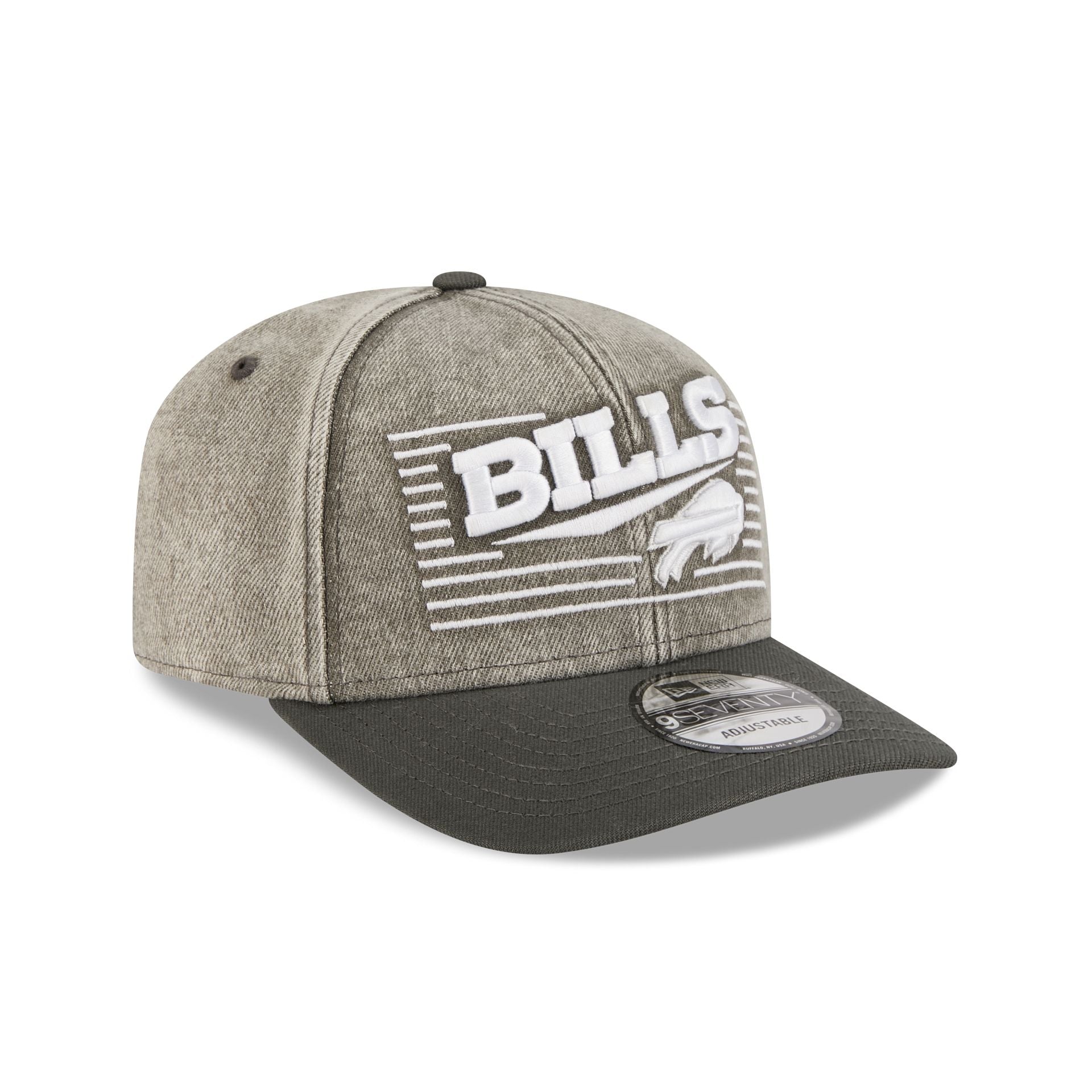 Buffalo Bills Washed Denim 9SEVENTY Adjustable Hat