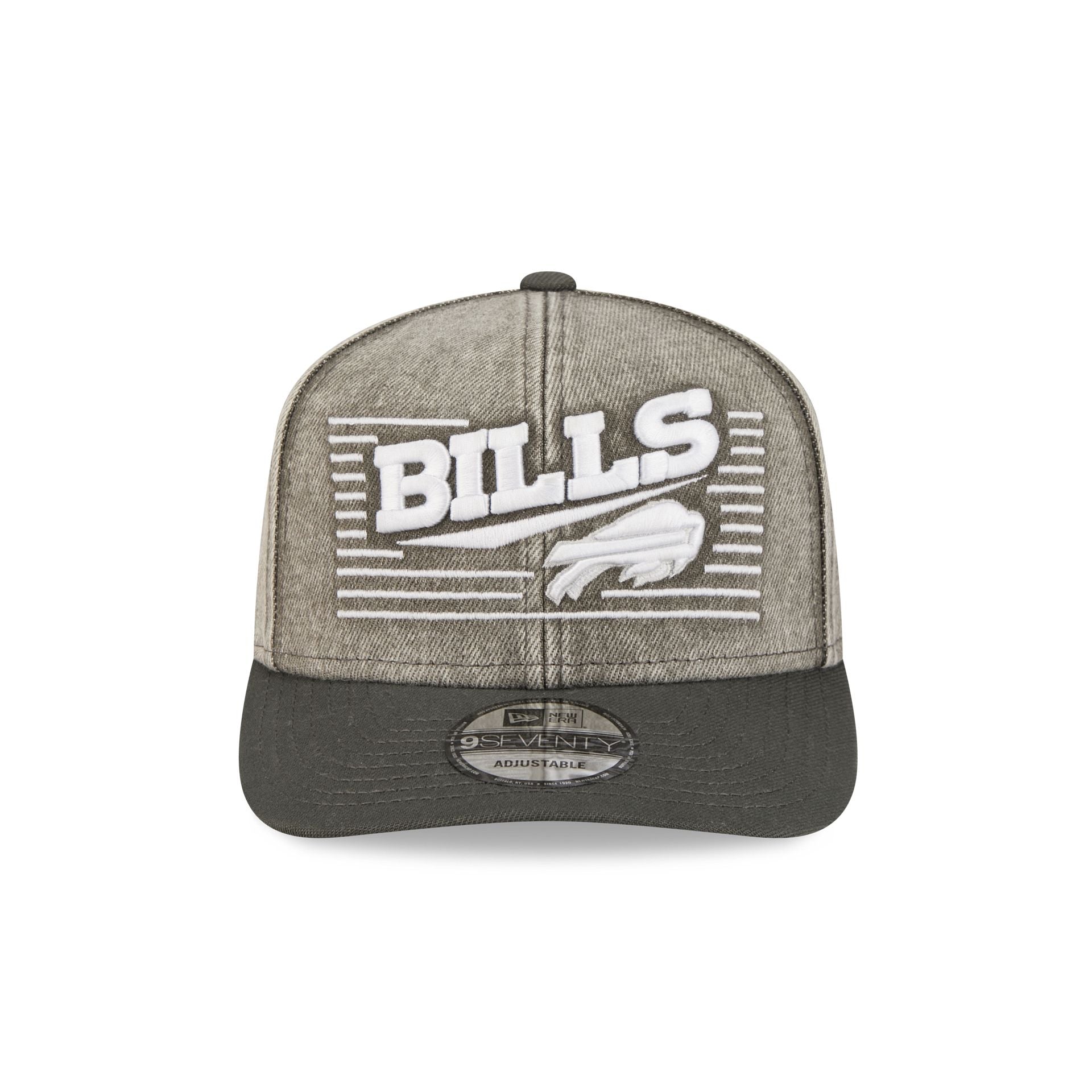 Buffalo Bills Washed Denim 9SEVENTY Adjustable Hat