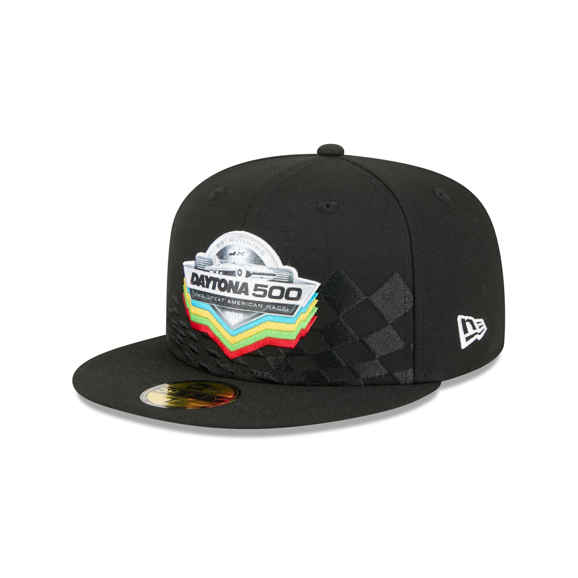 NASCAR DAYTONA 500 Black 59FIFTY Fitted Hat