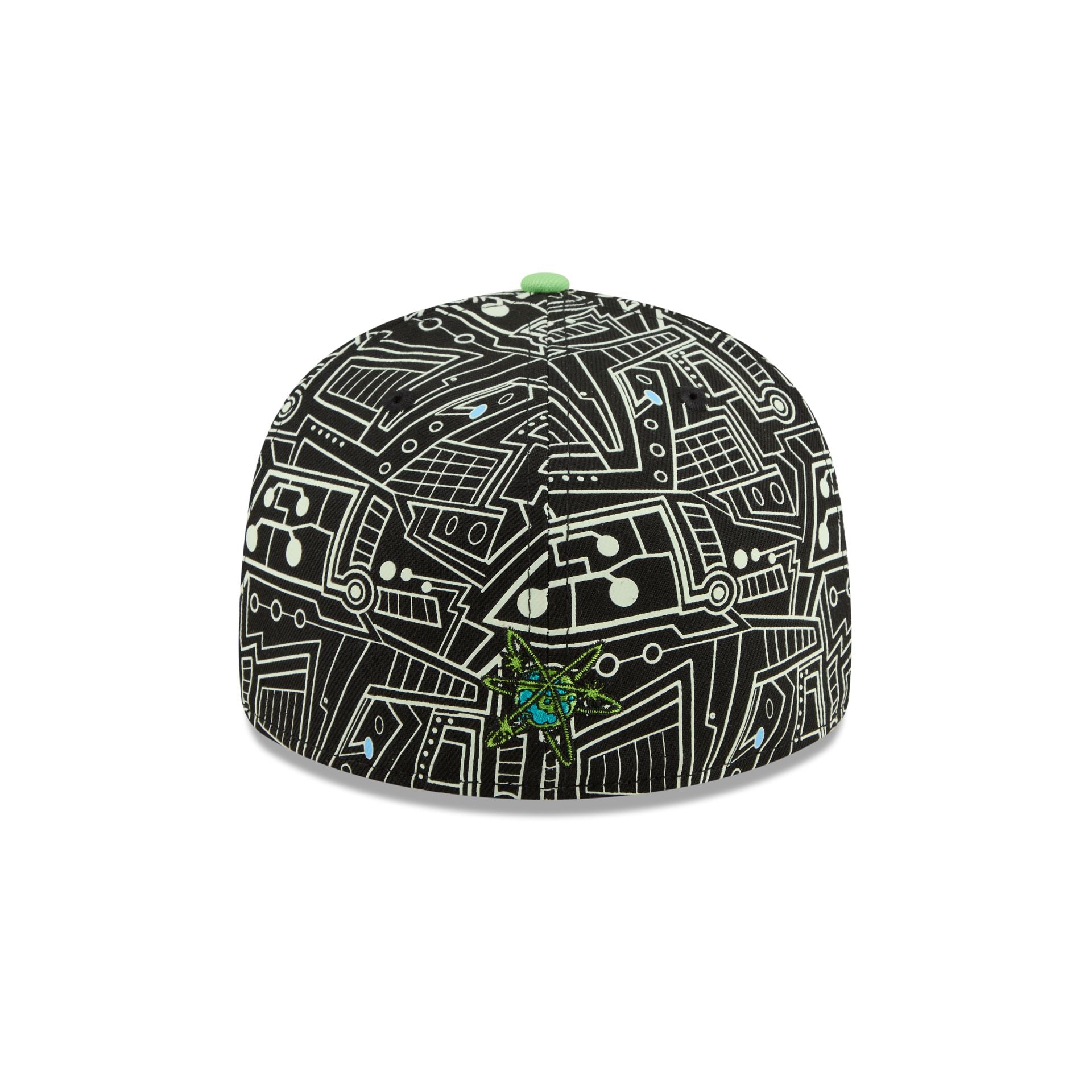 Dexter's Laboratory Glow-in-the-Dark Visor 59FIFTY Fitted Hat