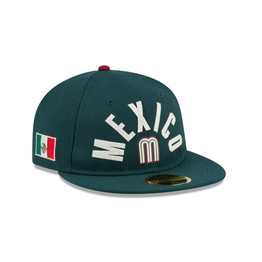 Mexico Classic Script Retro Crown 59FIFTY Fitted Hat - New Era Cap