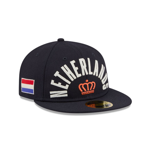 Netherlands Classic Script Retro Crown 59FIFTY Fitted Hat - New Era Cap