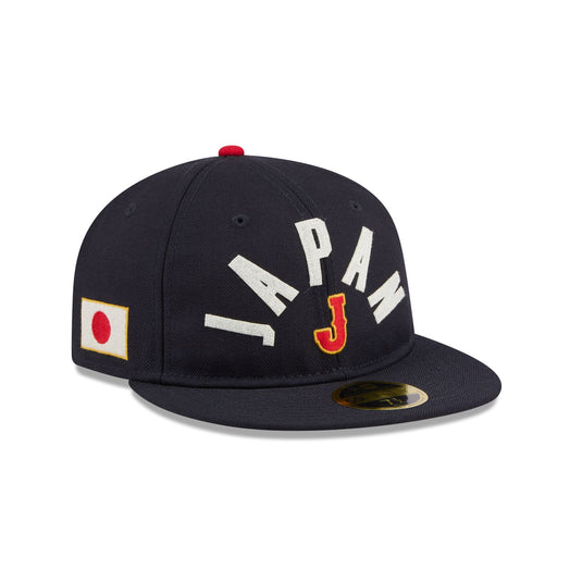 Japan Classic Script Retro Crown 59FIFTY Fitted Hat - New Era Cap