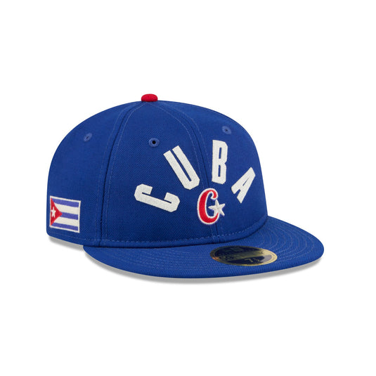 Cuba Classic Script Retro Crown 59FIFTY Fitted Hat - New Era Cap