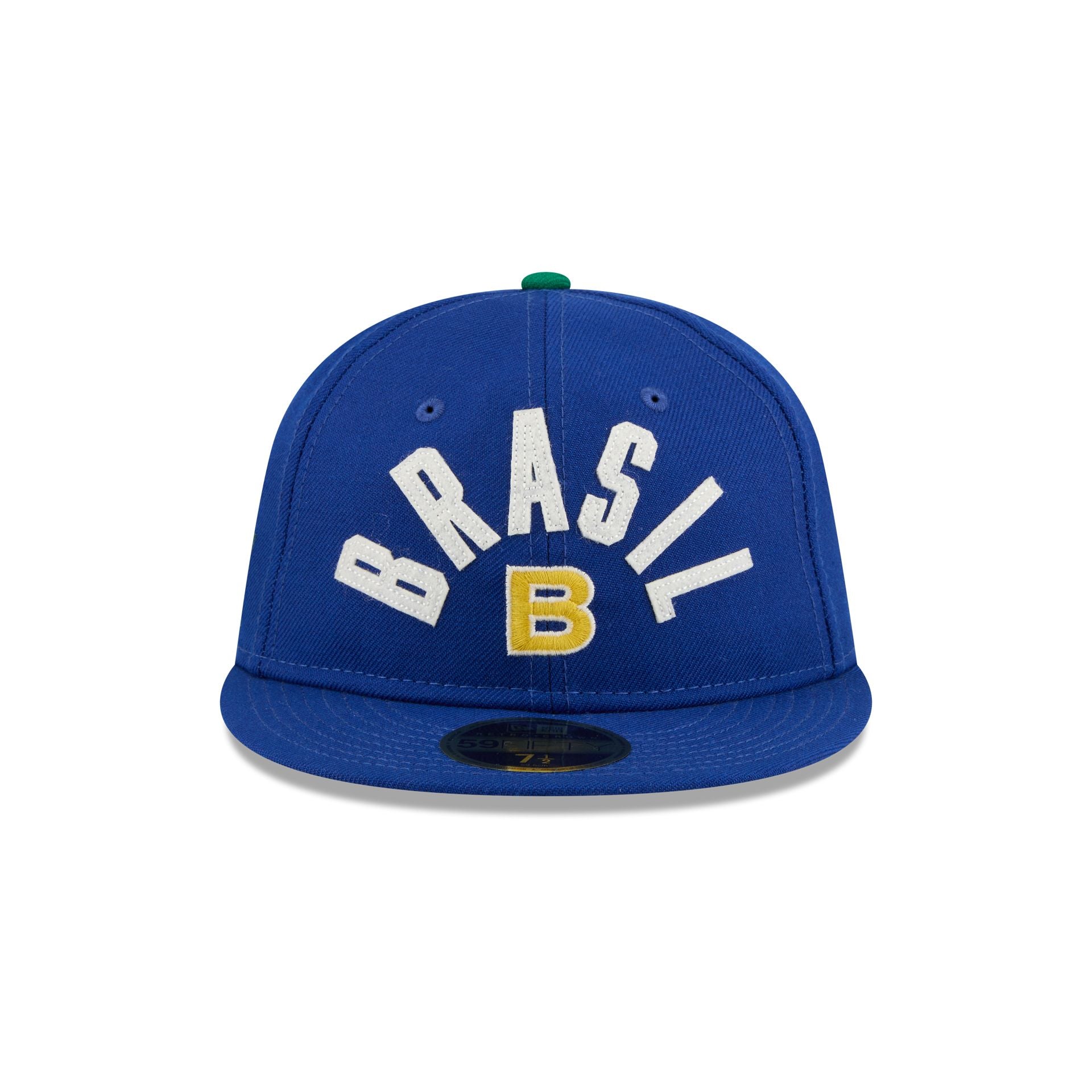Brazil Classic Script Retro Crown 59FIFTY Fitted Hat
