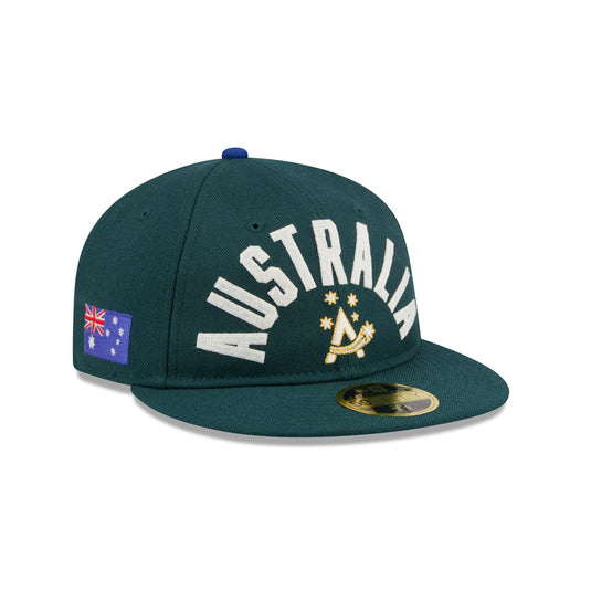 Australia Classic Script Retro Crown 59FIFTY Fitted Hat - New Era Cap