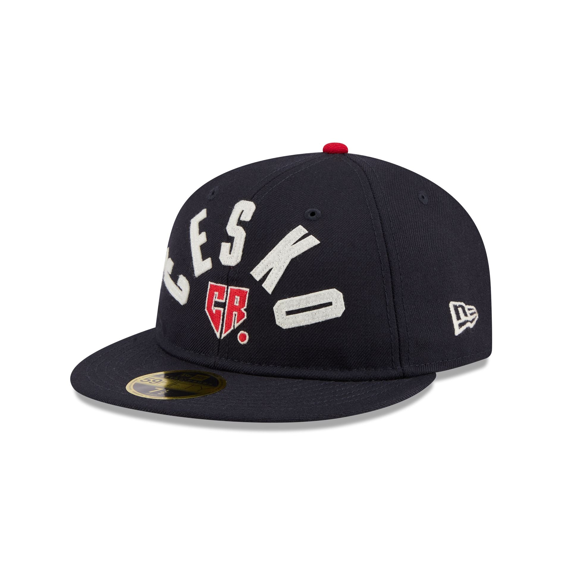 Czechia Classic Script Retro Crown 59FIFTY Fitted Hat