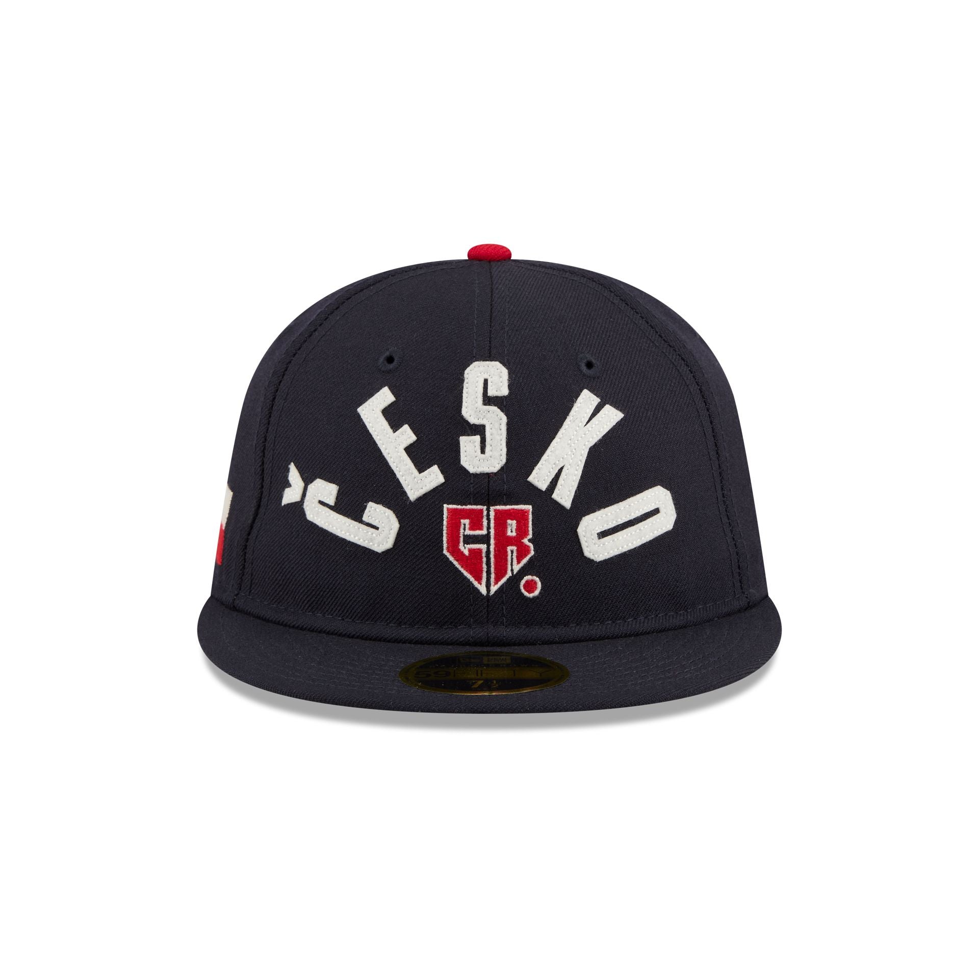Czechia Classic Script Retro Crown 59FIFTY Fitted Hat