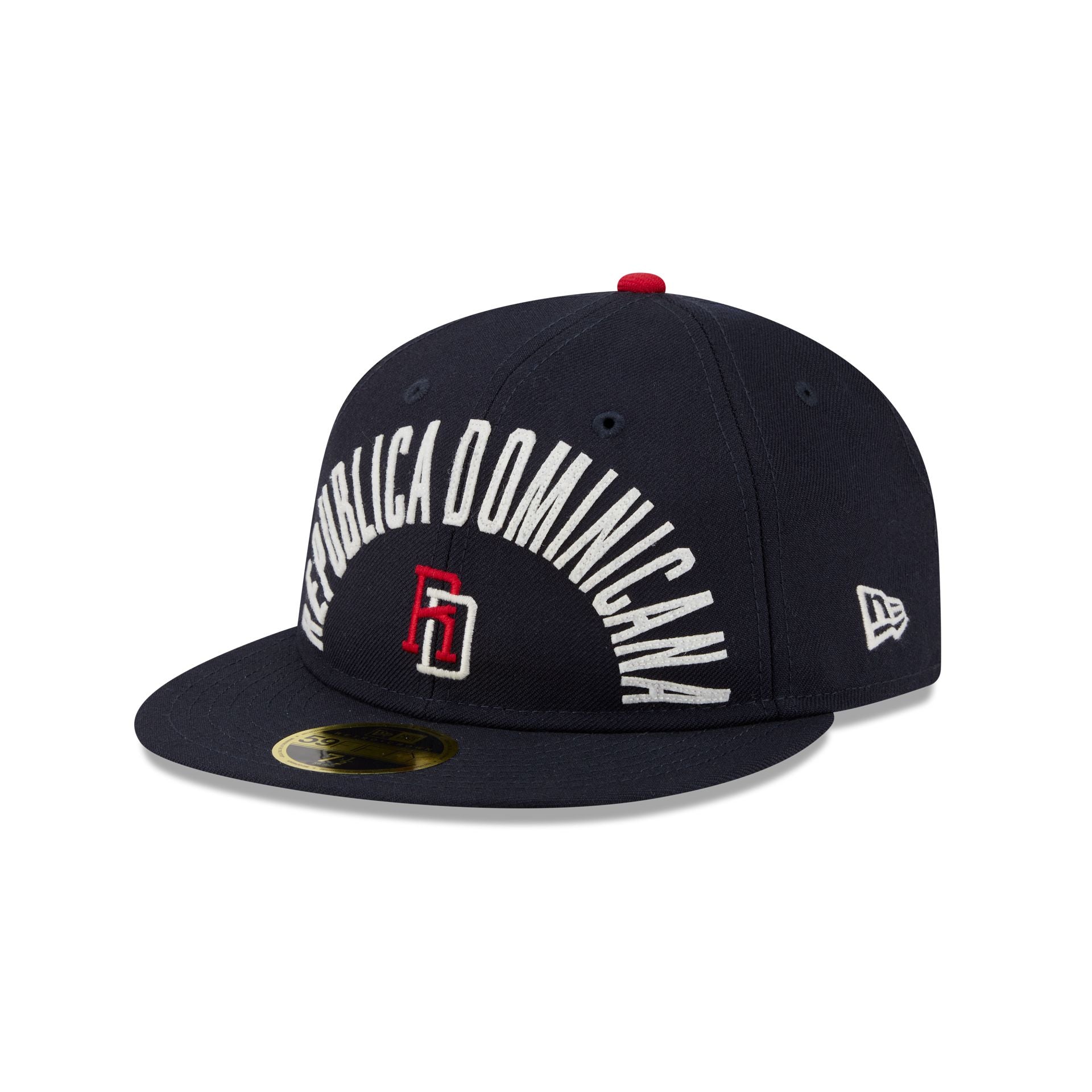 Dominican Republic Classic Script Retro Crown 59FIFTY Fitted Hat