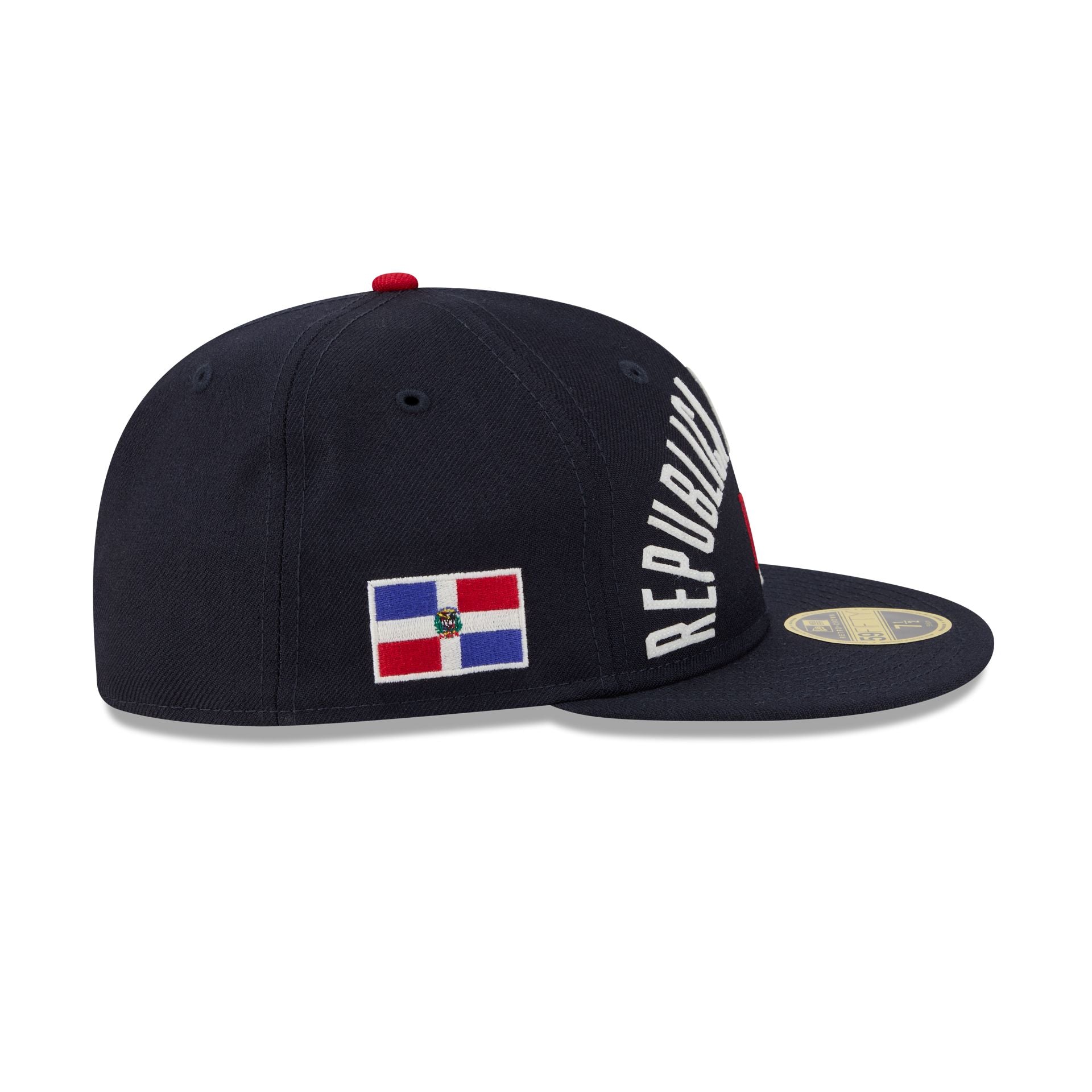 Dominican Republic Classic Script Retro Crown 59FIFTY Fitted Hat