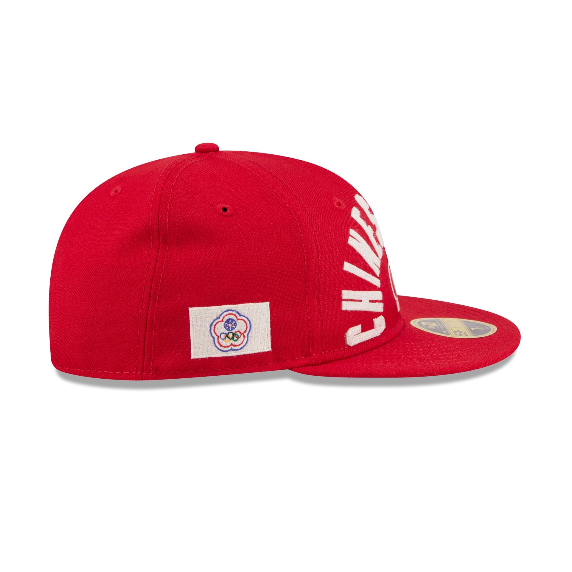 Chinese Taipei Classic Script Retro Crown 59FIFTY Fitted Hat
