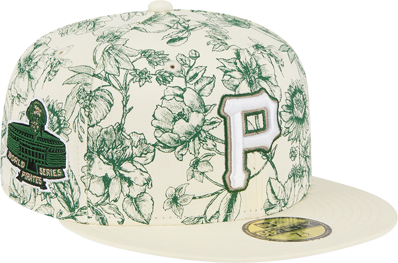 Pittsburgh Pirates Spring Floral 59FIFTY Fitted Hat
