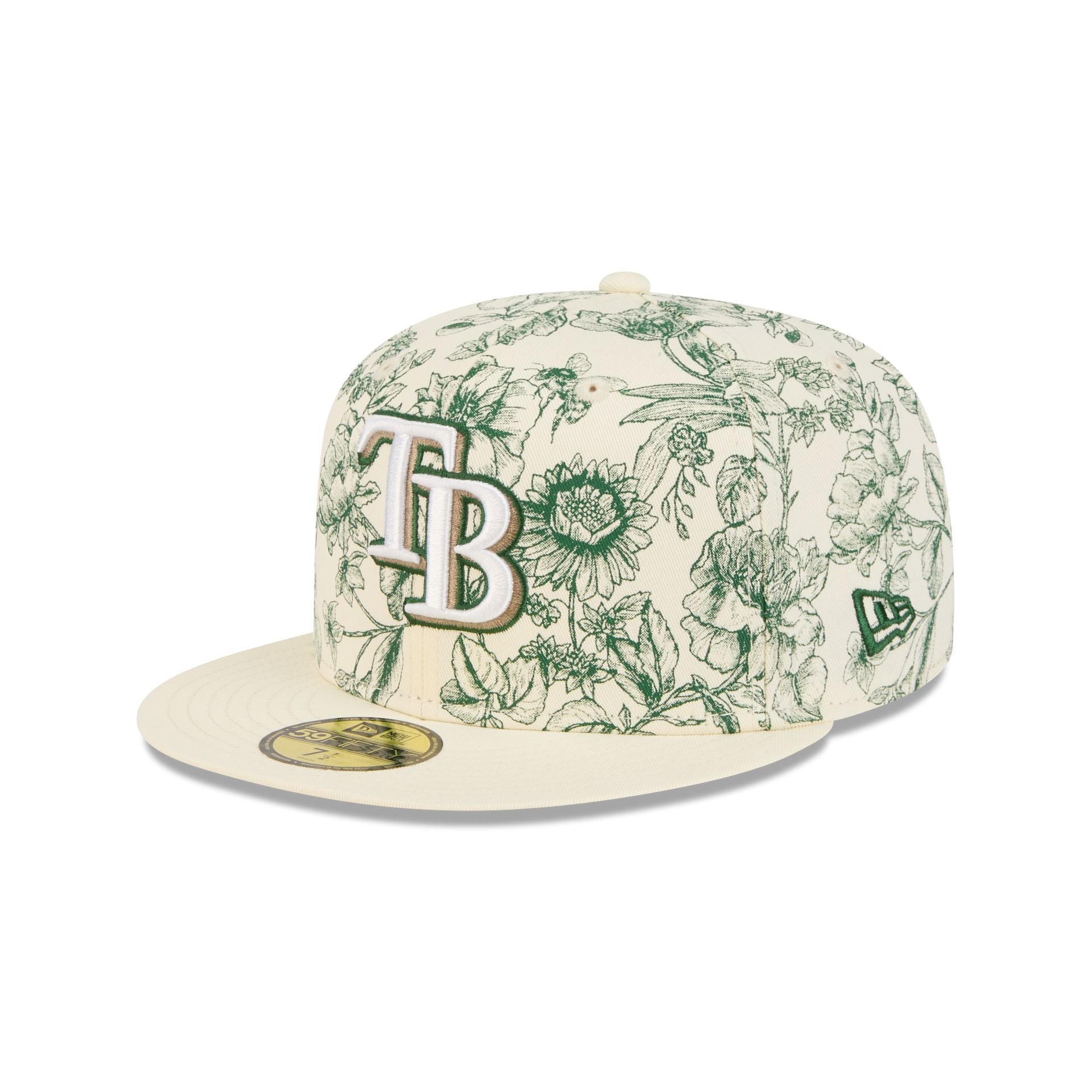 Tampa Bay Rays Spring Floral 59FIFTY Fitted Hat