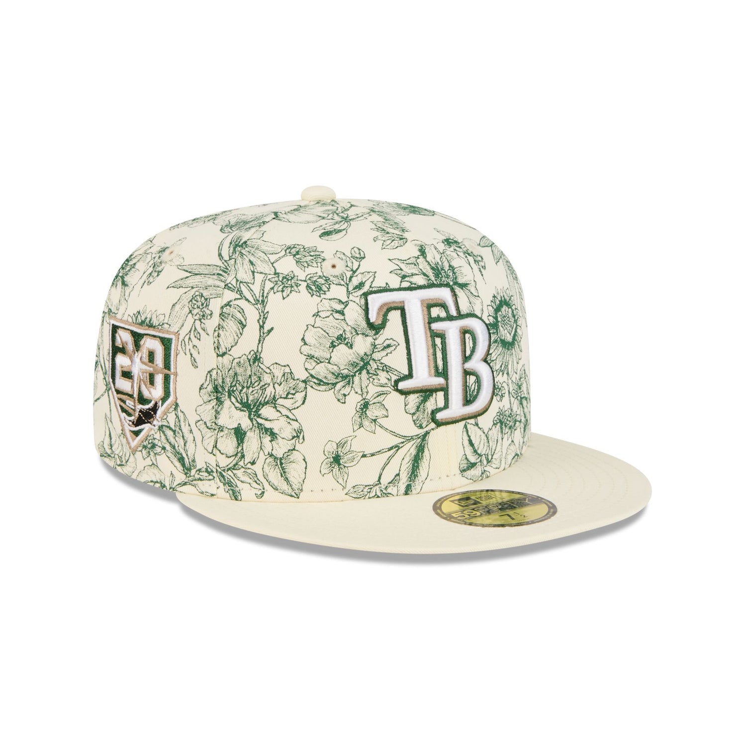 Tampa Bay Rays Spring Floral 59FIFTY Fitted Hat