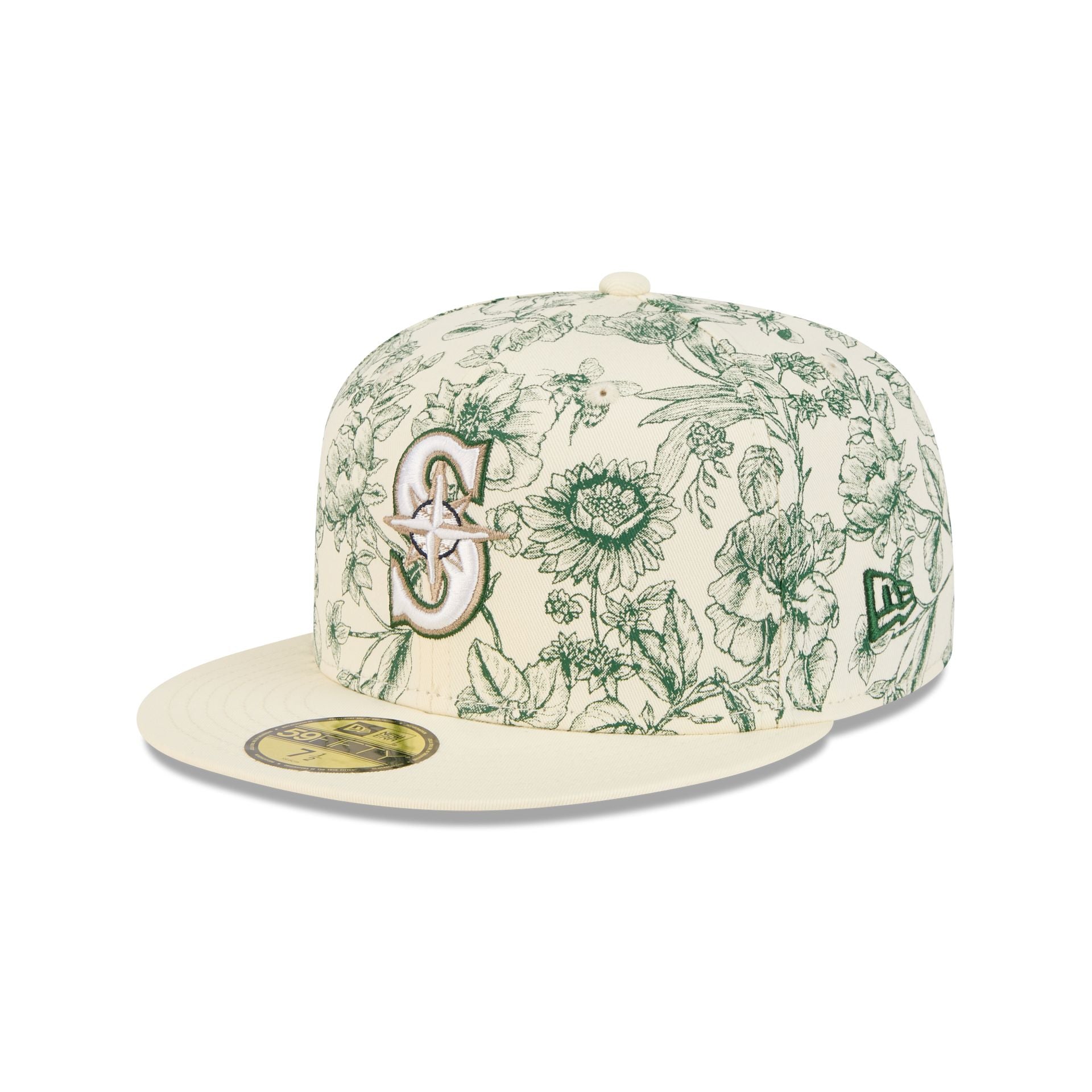 Seattle Mariners Spring Floral 59FIFTY Fitted Hat