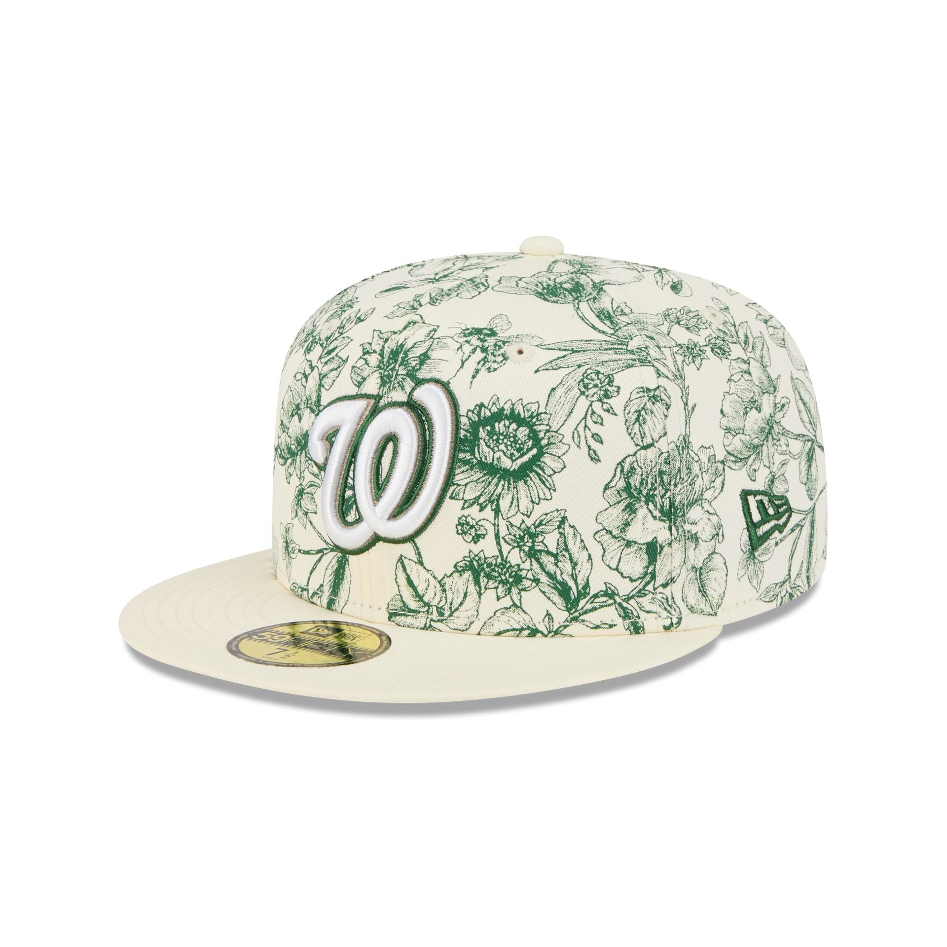 Washington Nationals Spring Floral 59FIFTY Fitted Hat