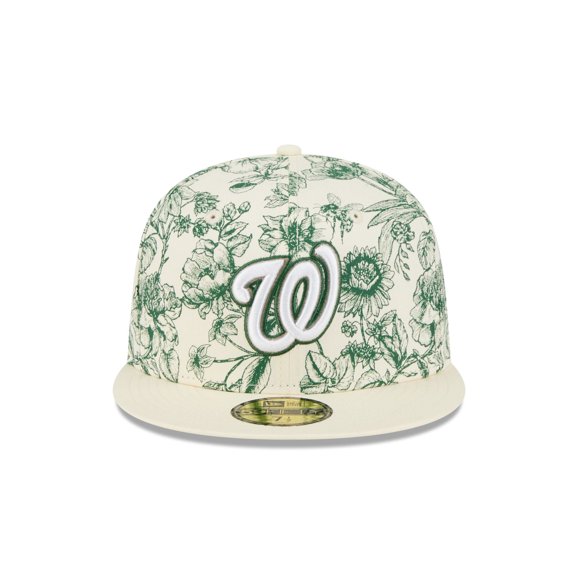 Washington Nationals Spring Floral 59FIFTY Fitted Hat