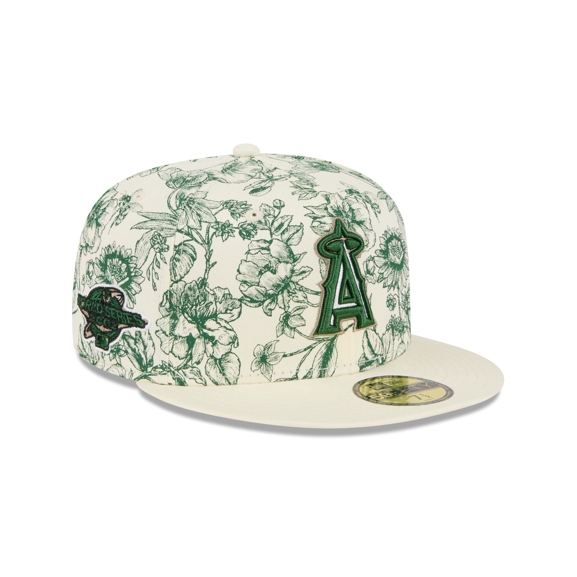Los Angeles Angels Spring Floral 59FIFTY Fitted Hat