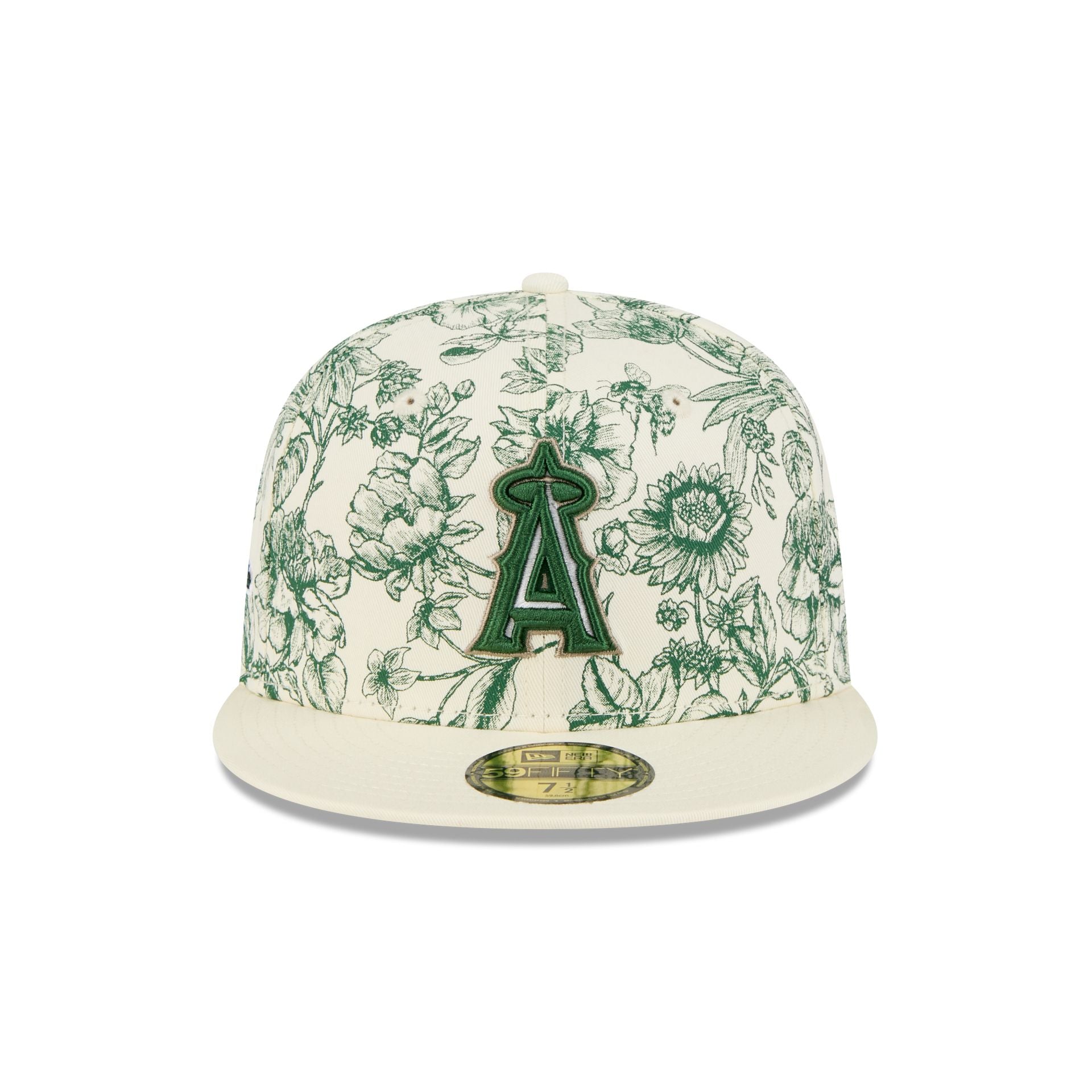 Los Angeles Angels Spring Floral 59FIFTY Fitted Hat