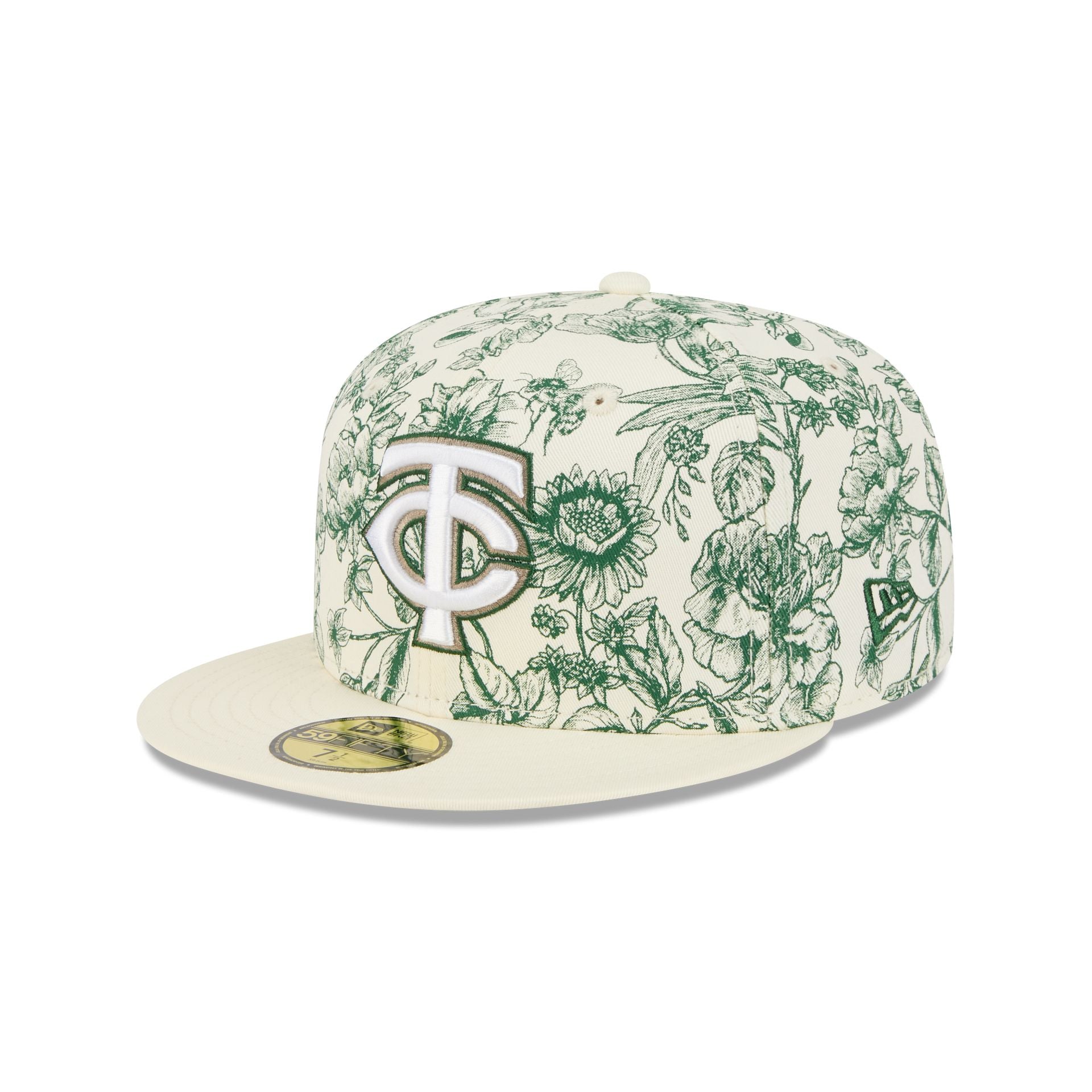 Minnesota Twins Spring Floral 59FIFTY Fitted Hat